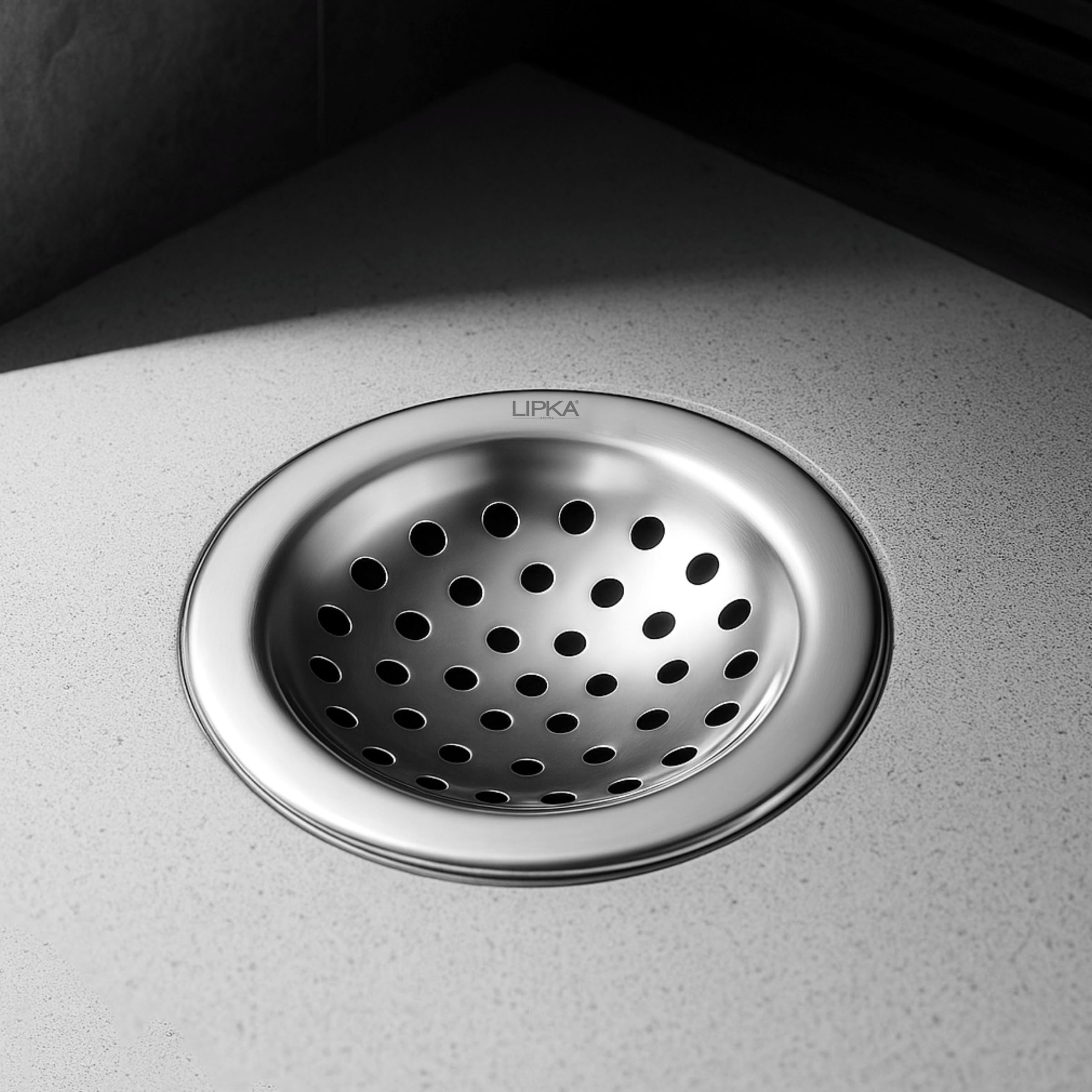 LIPKA 4 Inches Heavy Snow Round Floor Drains | Pack of 4 | Premium Stainless Steel Floor Drain | Floor Drain for Bathroom | Silver — Amazon image 6