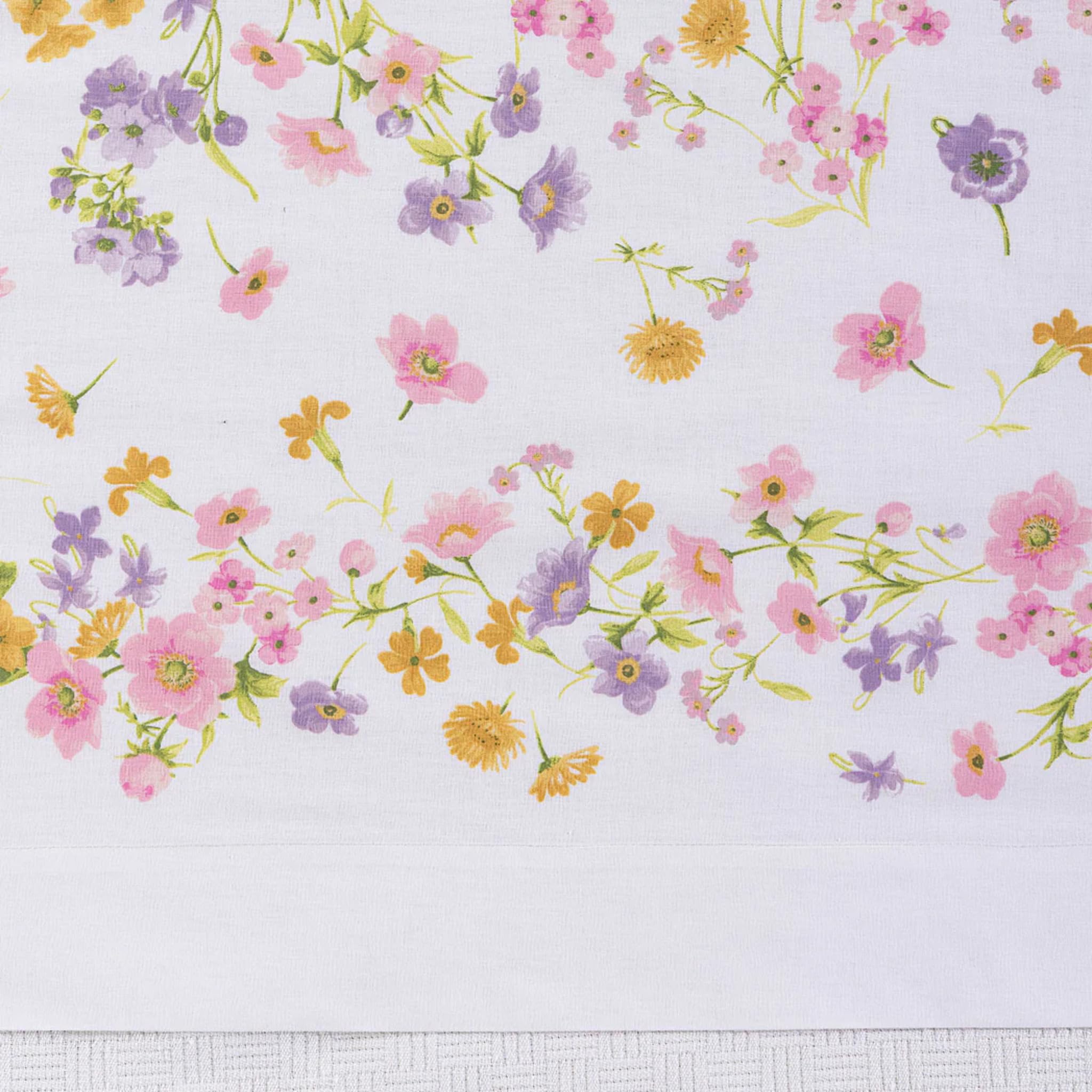 Caleffi Completo Lenzuola In Cotone Provenza Matrimoniale Rosa Fior Di Cotone