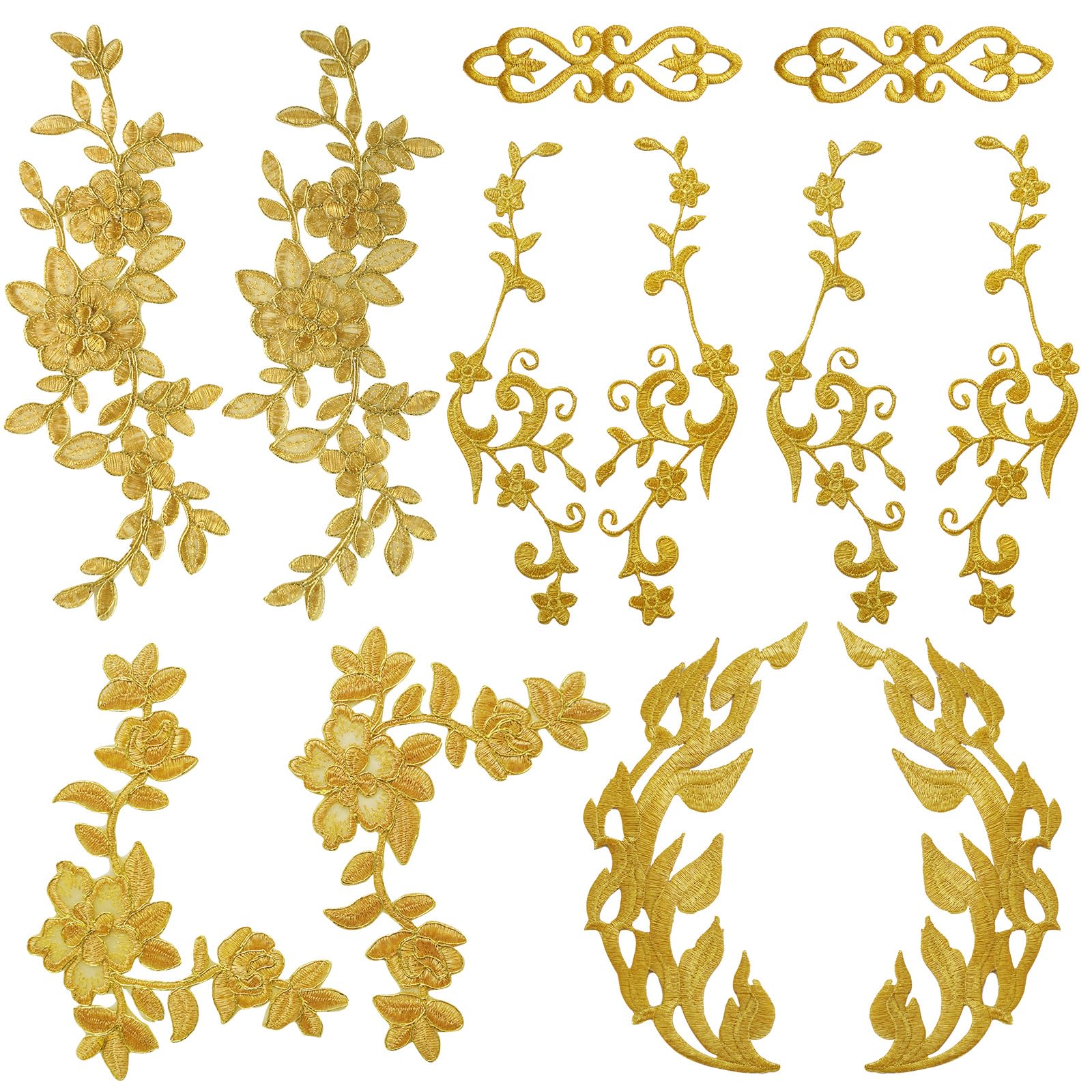 Nike 刺繍ロゴワッペン ゴールド/縁ゴールド Amazon.co.jp: 12枚 ワッペン アイロン 花 刺繍 アップリケ 女の子