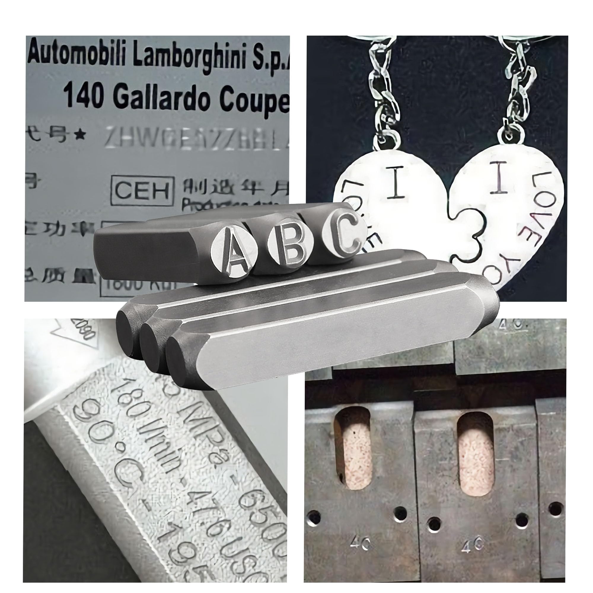 Custom Knife Makers Mark Stamp Makers Mark Knife Stamp Blacksmith Stamp Custom E - Foto 4