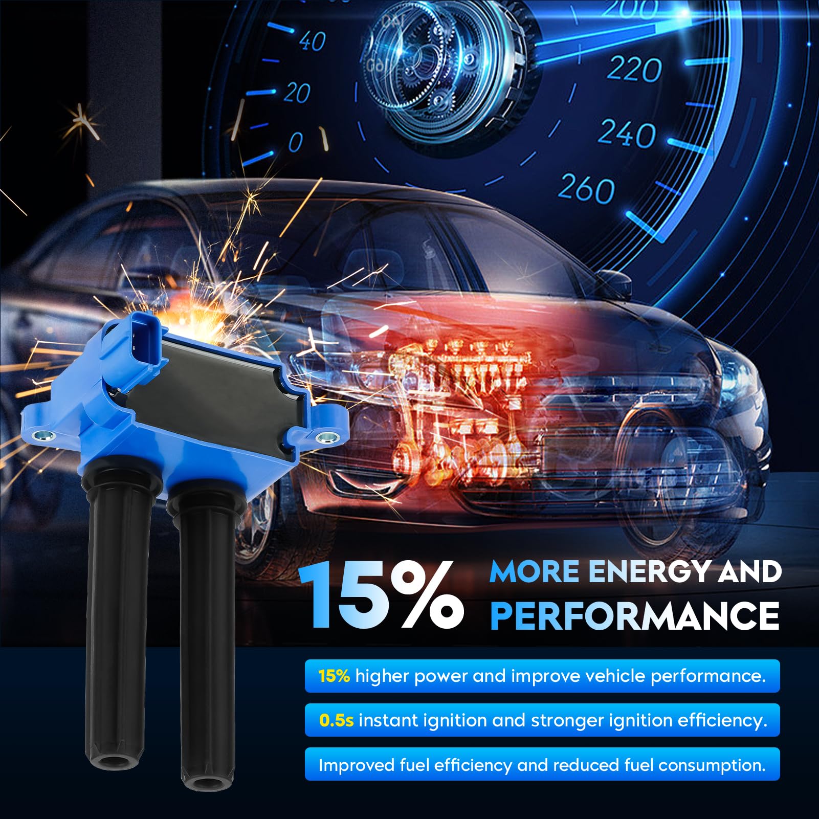 Mejor Calificado Paquete De Bobinas De Encendido Jeep Cherokee XJ