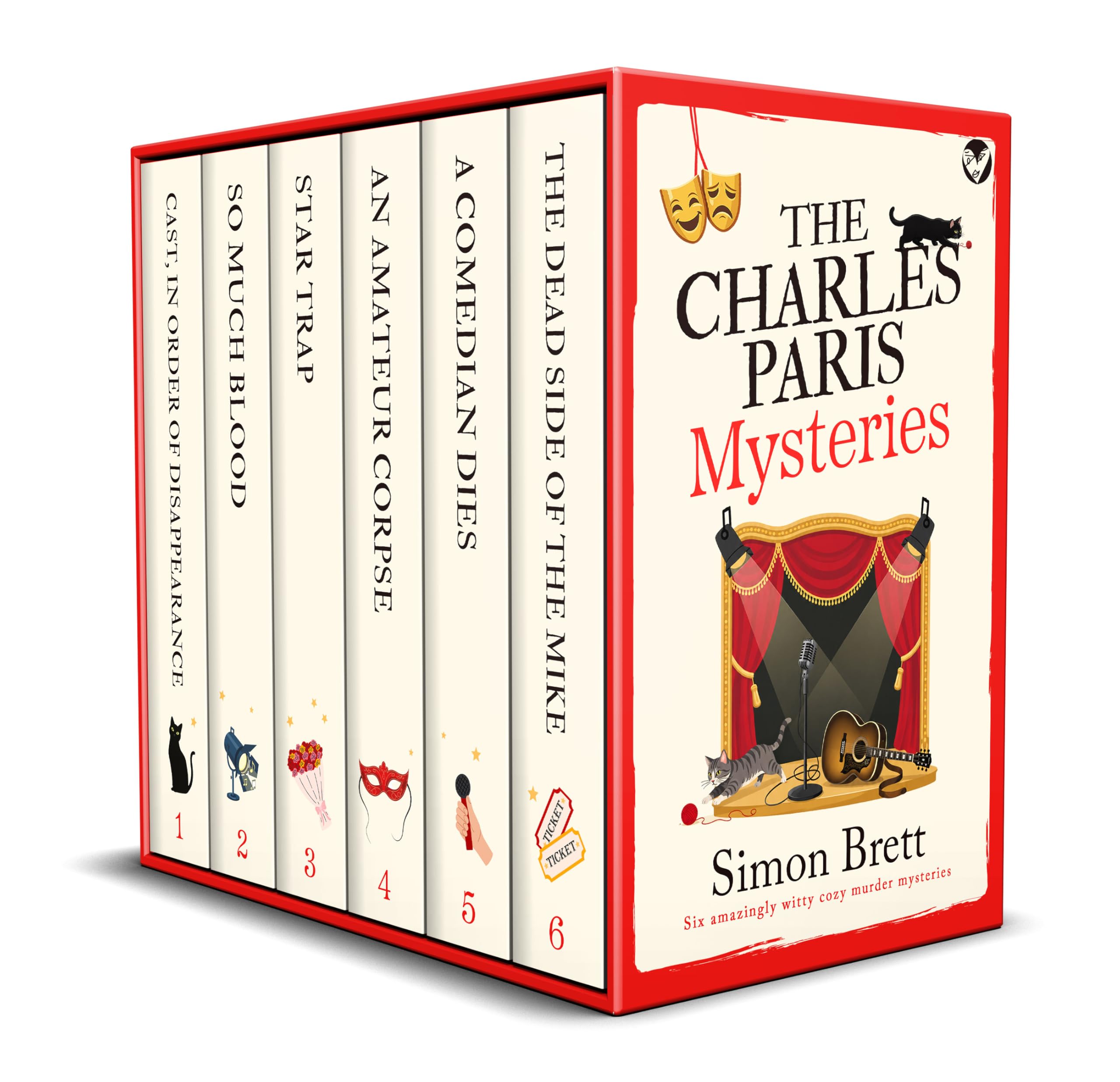 The Charles Paris Mysteries (Books 1-6)