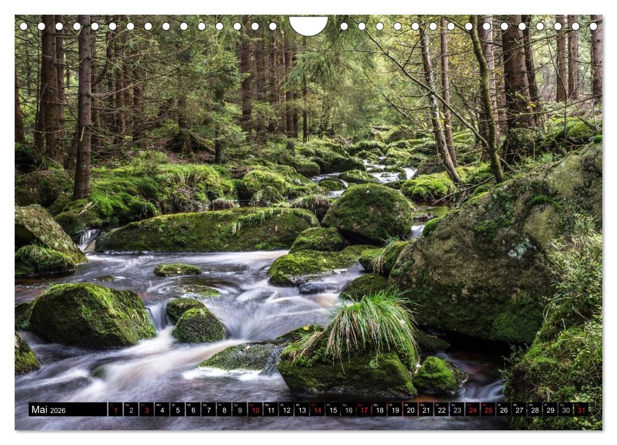 Der Harz einfach magisch (Wandkalender 2026 DIN A4 quer), CALVENDO Monatskalender: Der Harz in magischen Bildern (CALVENDO Orte)