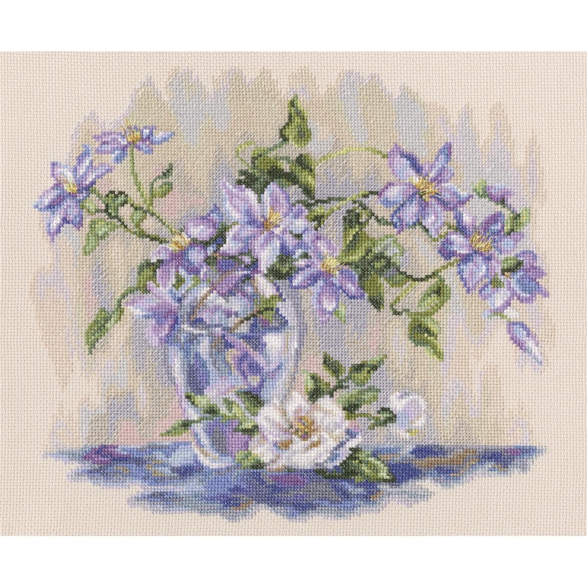 Rto Multicoloured Cross Stitch Kit, Cotton, 31X27 Cm