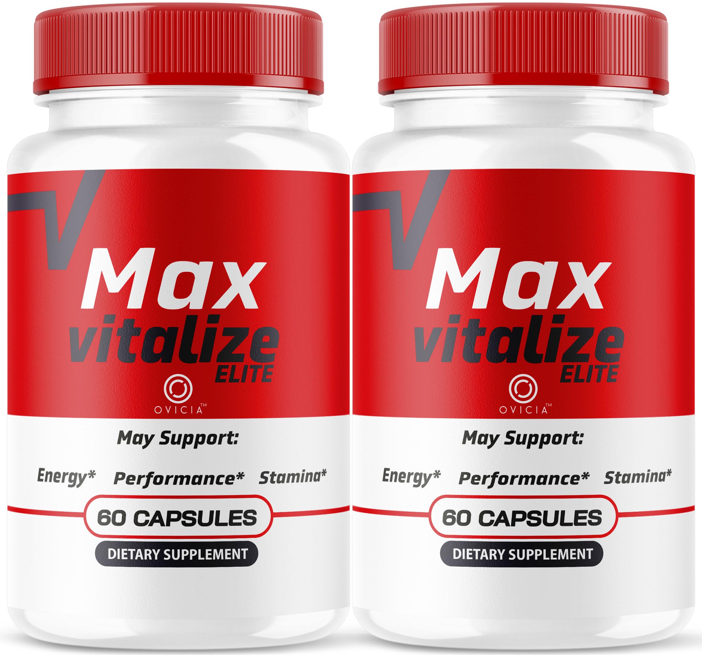 (2 Pack) Max Vitalize Capsules Support Advanced Formula - MaxVitalize Premium Pills All Natural Ingredients Maximum Stre
