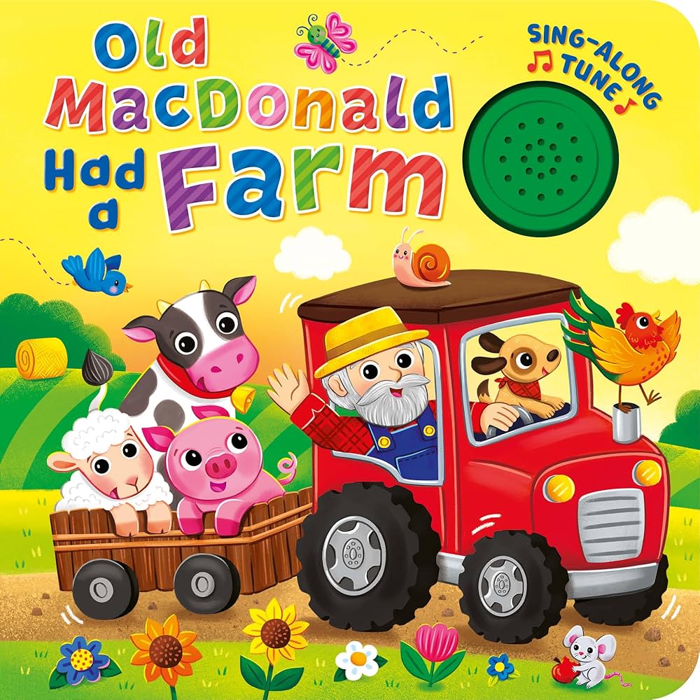 Amazon.com: Old MacDonald Had a Farm Song Book - Sing Along
