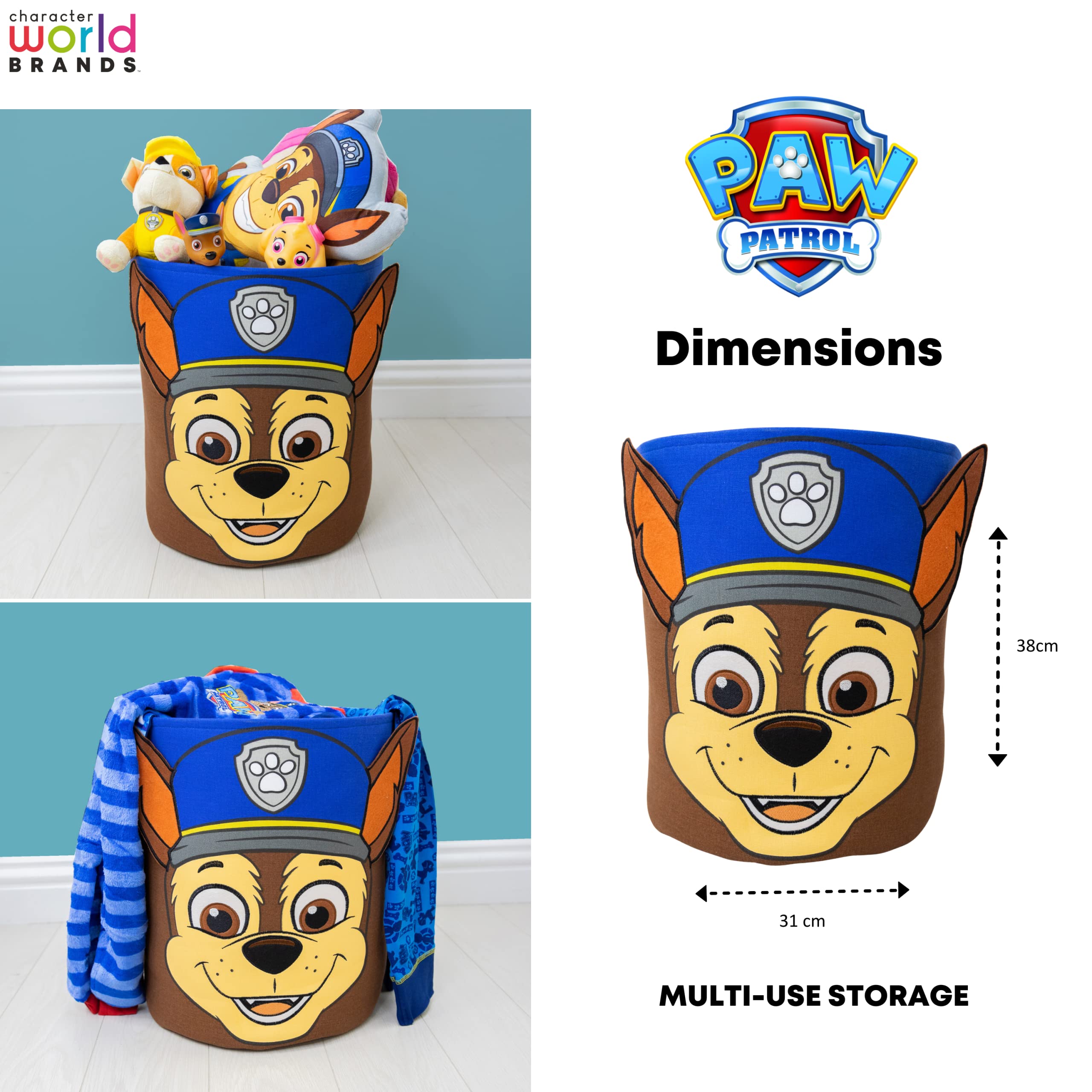 Cestino Squishmallows Camcat - Organizer Per Cameretta In Cotone, Porta Giocattoli E Biancheria