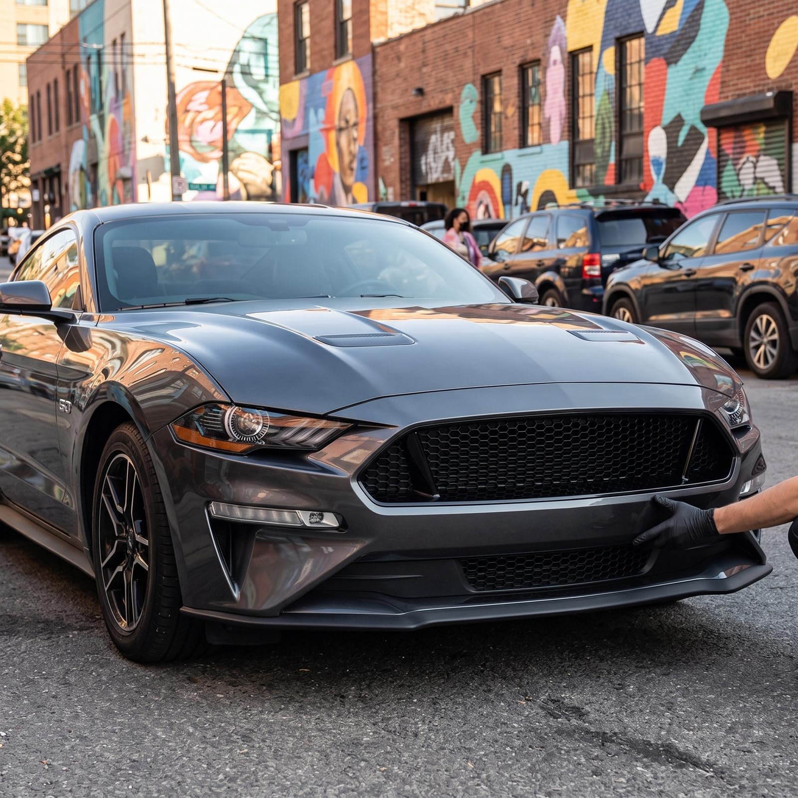 Front Bumper Grille Fit for Fit for 2018-2019