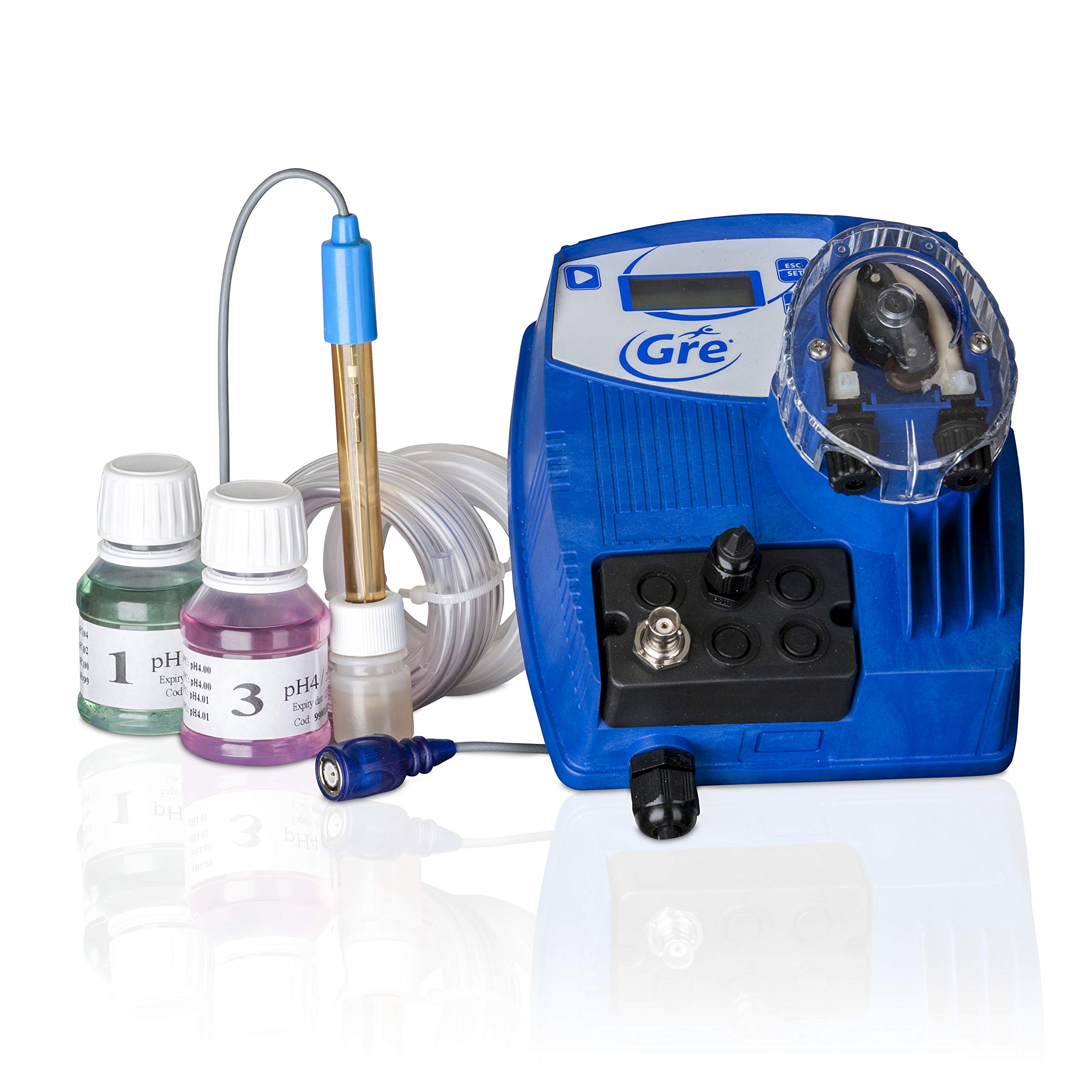 Gre CPH14 - Regolatore di pH con pompa peristatica. Adatto per piscine interrate.