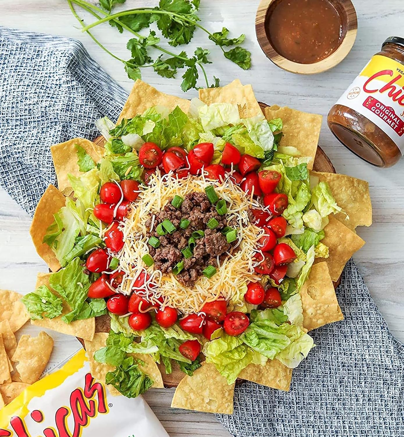Chicas Tortilla Chips, White Corn Tortilla Chips Lime, Gluten Free, Vegan, Non-GMO, For Dips, Spreads & More, 7.5 Ounce Bag (Pack of 6)