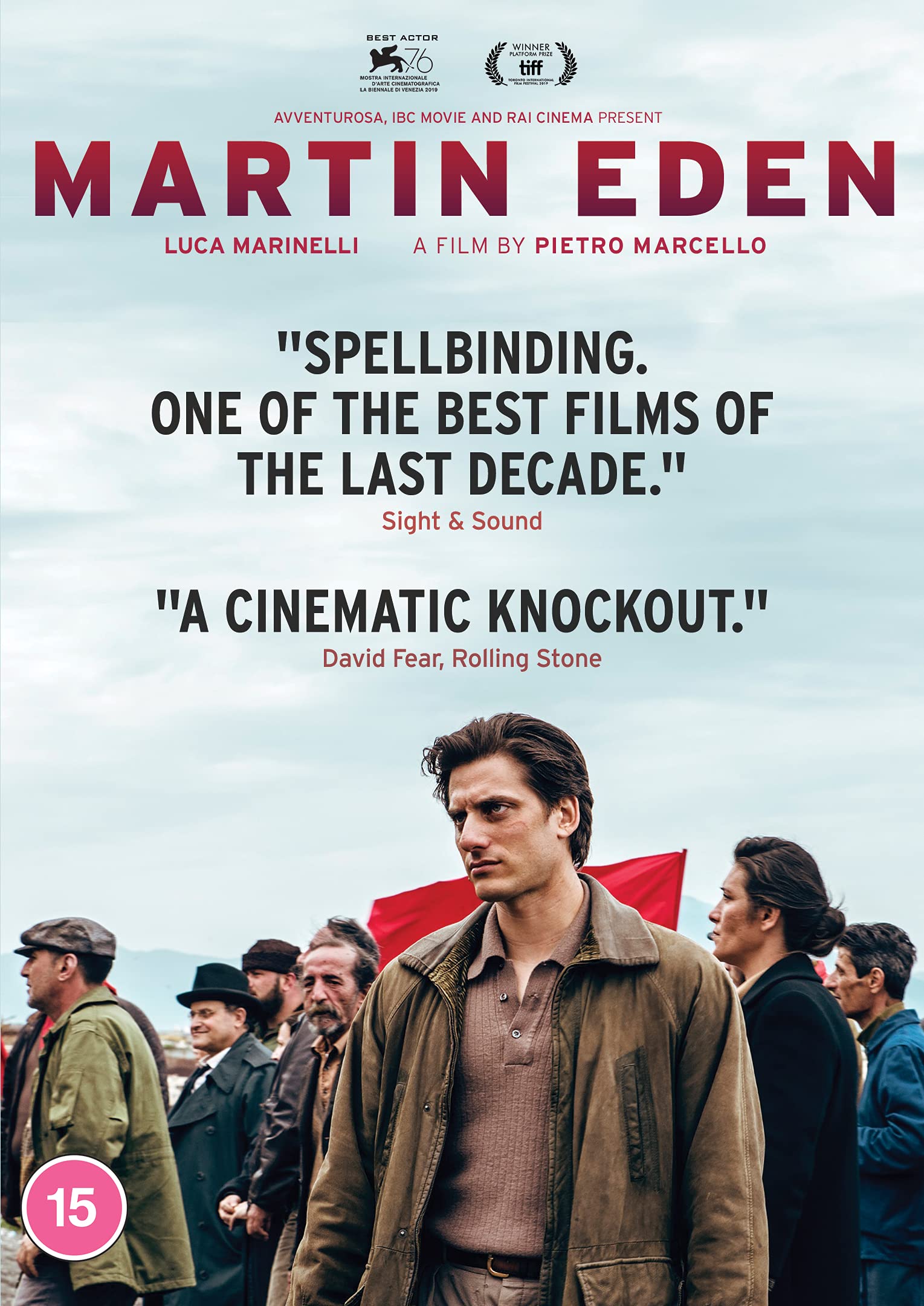 Martin Eden (New Wave Films DVD, 2019) Italian Jack London Adaptation