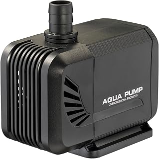 LNSTUDIO 水中ポンプ 吐出量1500L/H 最大揚程1.5M ミニポンプ 給水・排水ポンプ 潜水インストール 水族館給水 水槽水循環 静音設計 説明書付き (15W-1.6M)