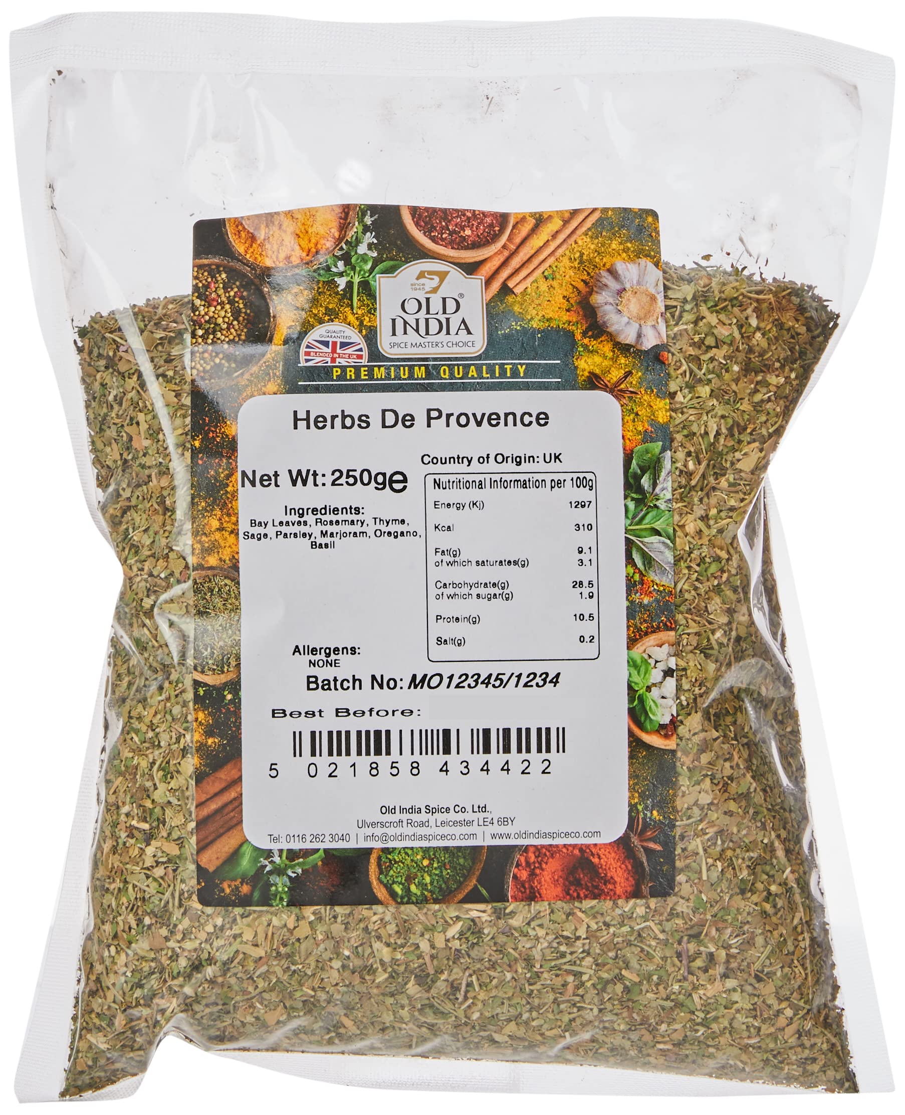 Old India Herbs De Provence 250g