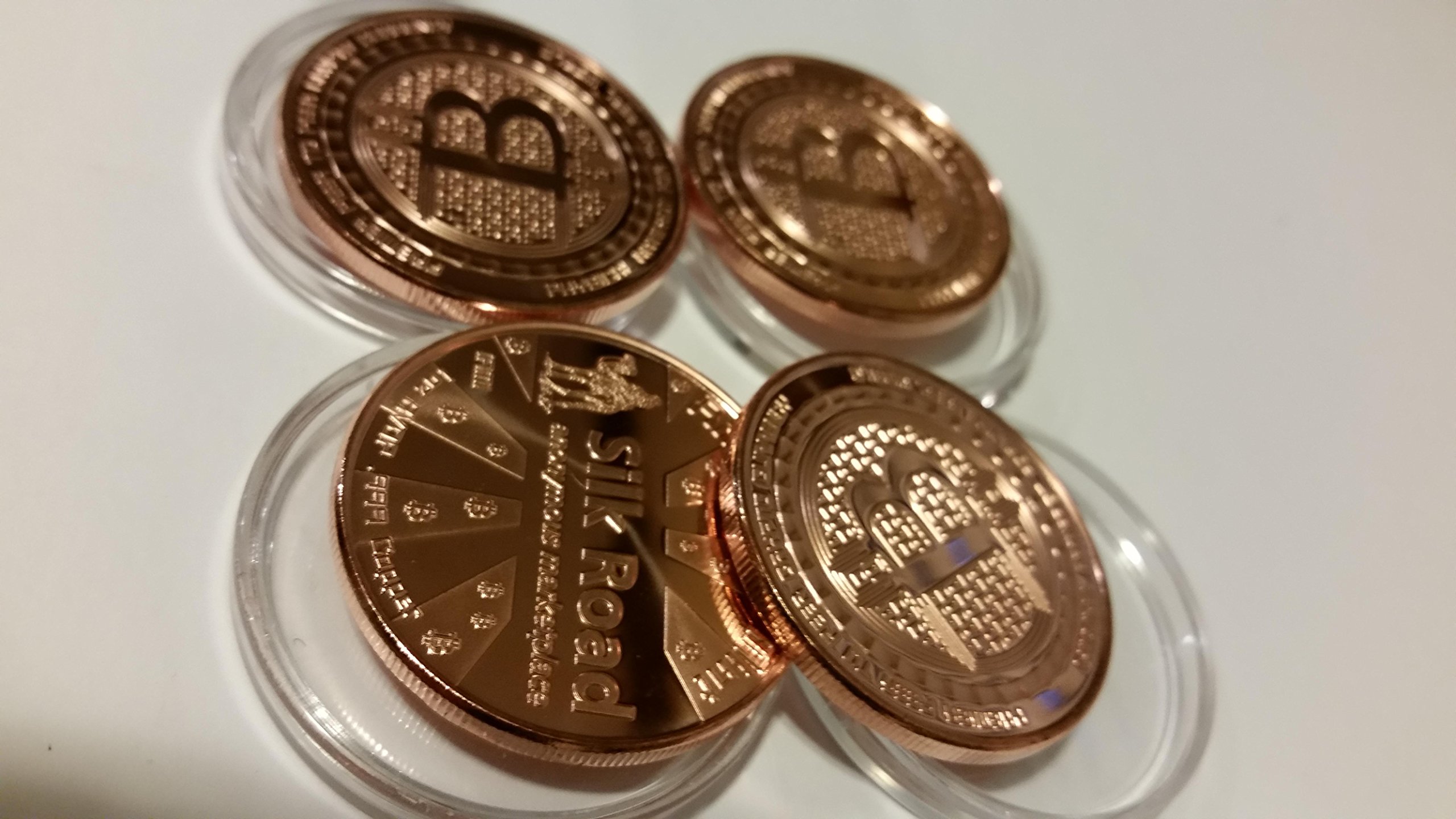 Four Pack Of Bitcoins Silk Road Copper 1 Ounce Coins | Desertcart Seychelles