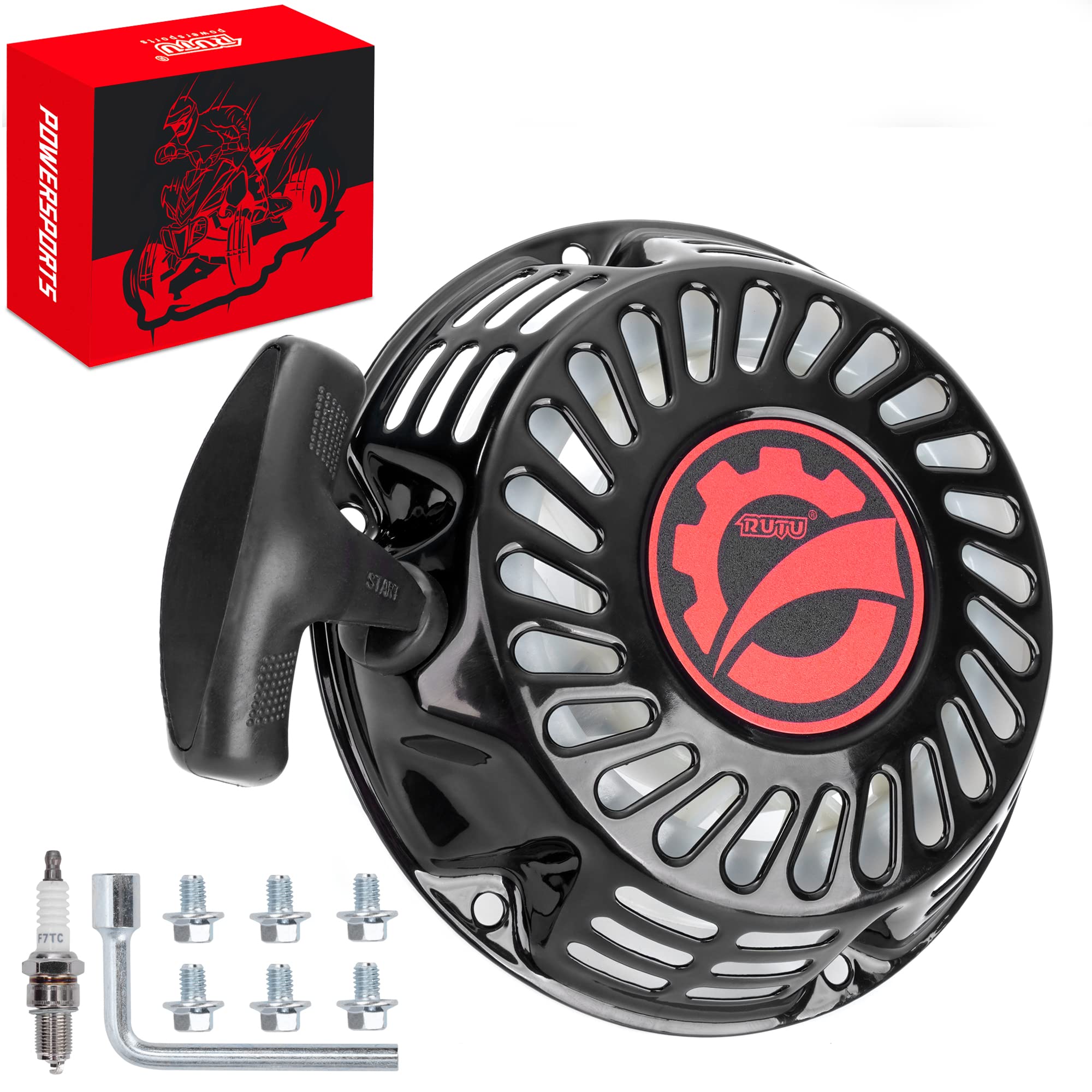 Buy Upgraded Pull Recoil Start Assembly Spark Plug for Harbor Freight