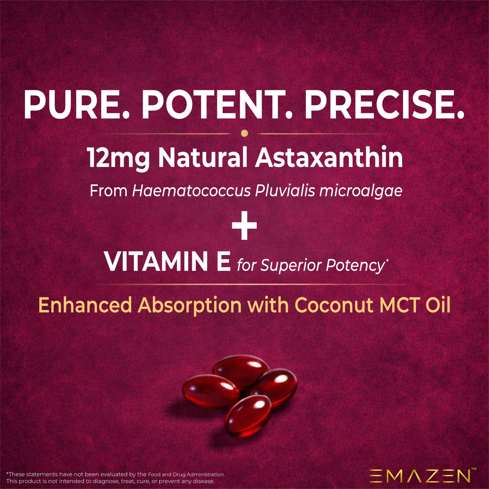 Astaxanthin 12mg MCT Coconut Oil, 120 Vegan Softgels, 4 Month Supply — Amazon image 8