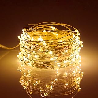 Metaku Fairy Lights Battery Operated 10Ft/3M 30 LED String Lights Twinkle Christmas Lights Indoor Decorative Mini Lights f...