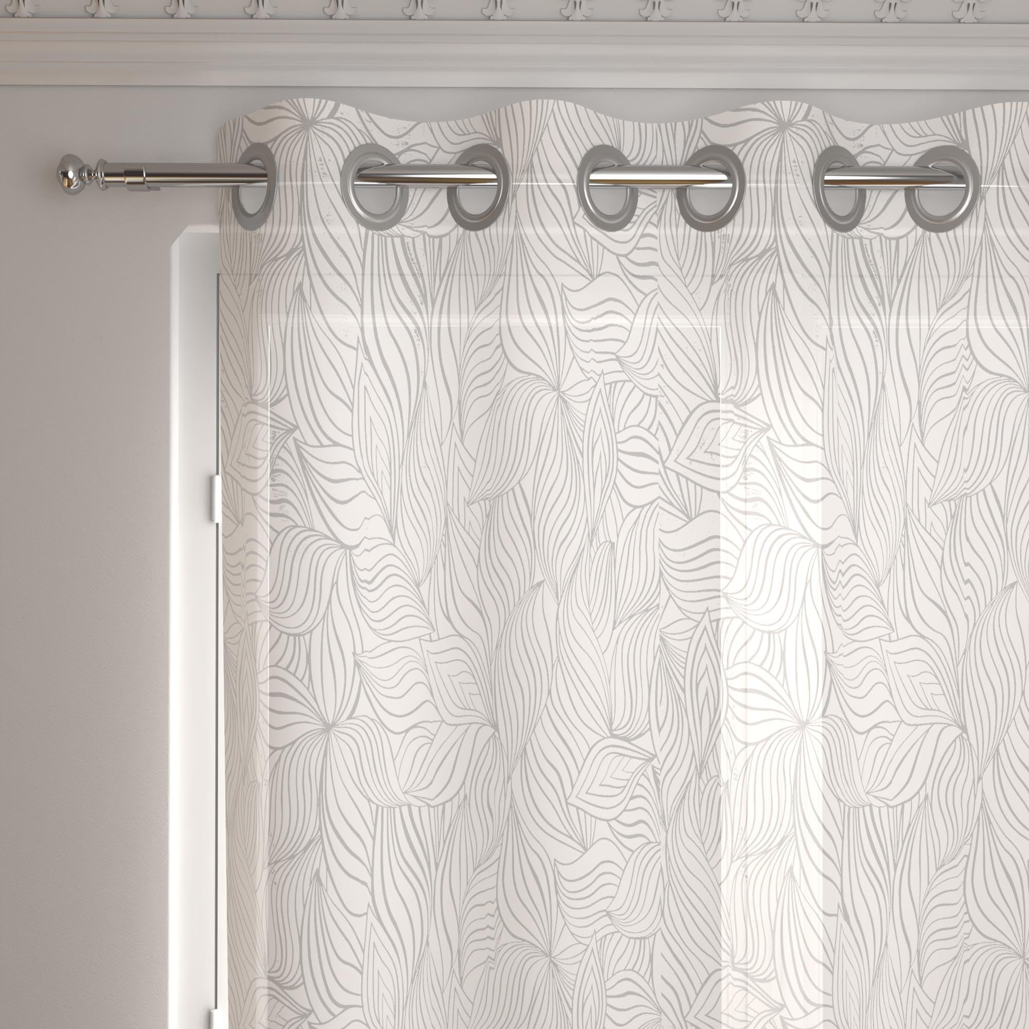 Soleil d'ocre, Louane Eyelet Curtain 135 x 250 cm