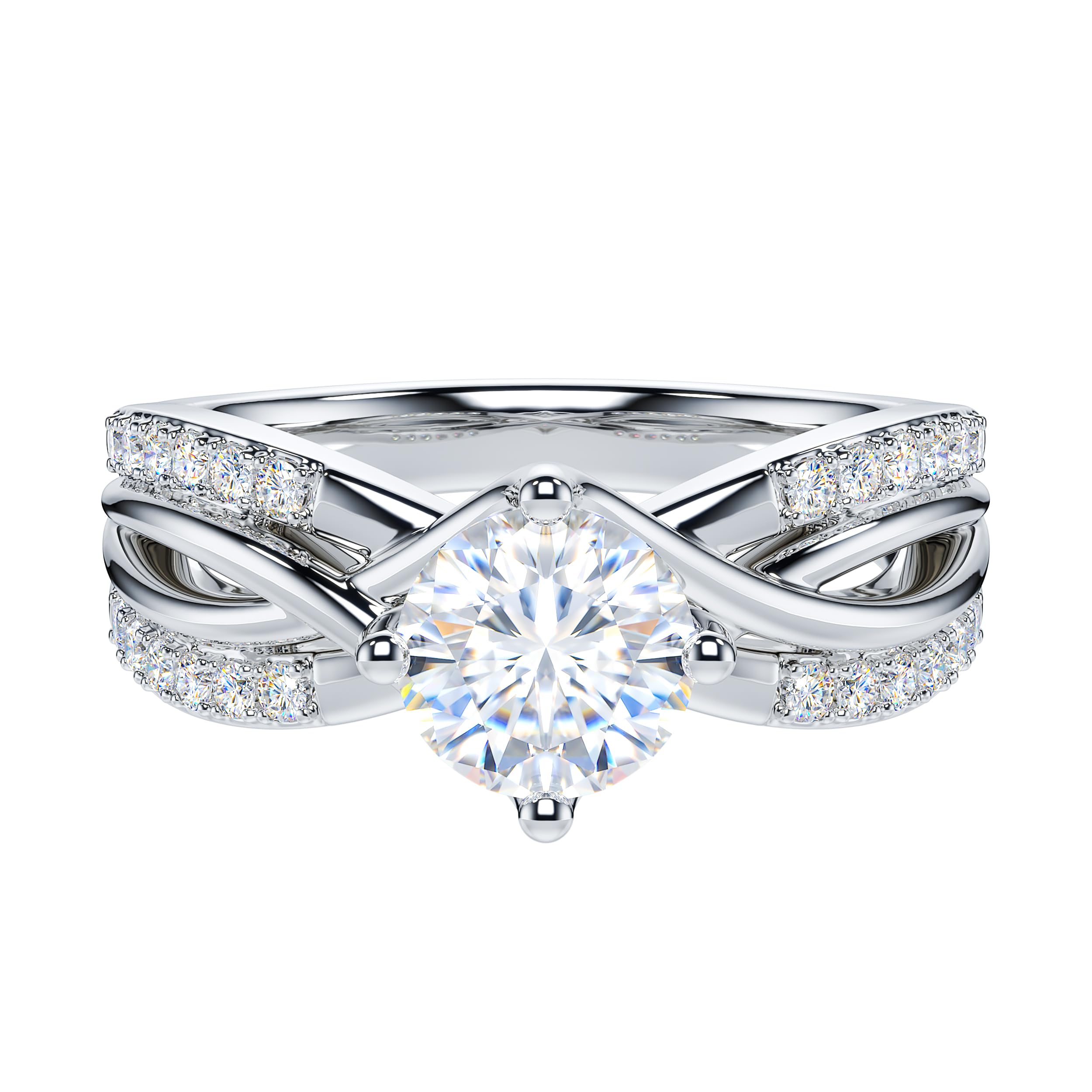 1-Carat Natural Diamond Premium Ring