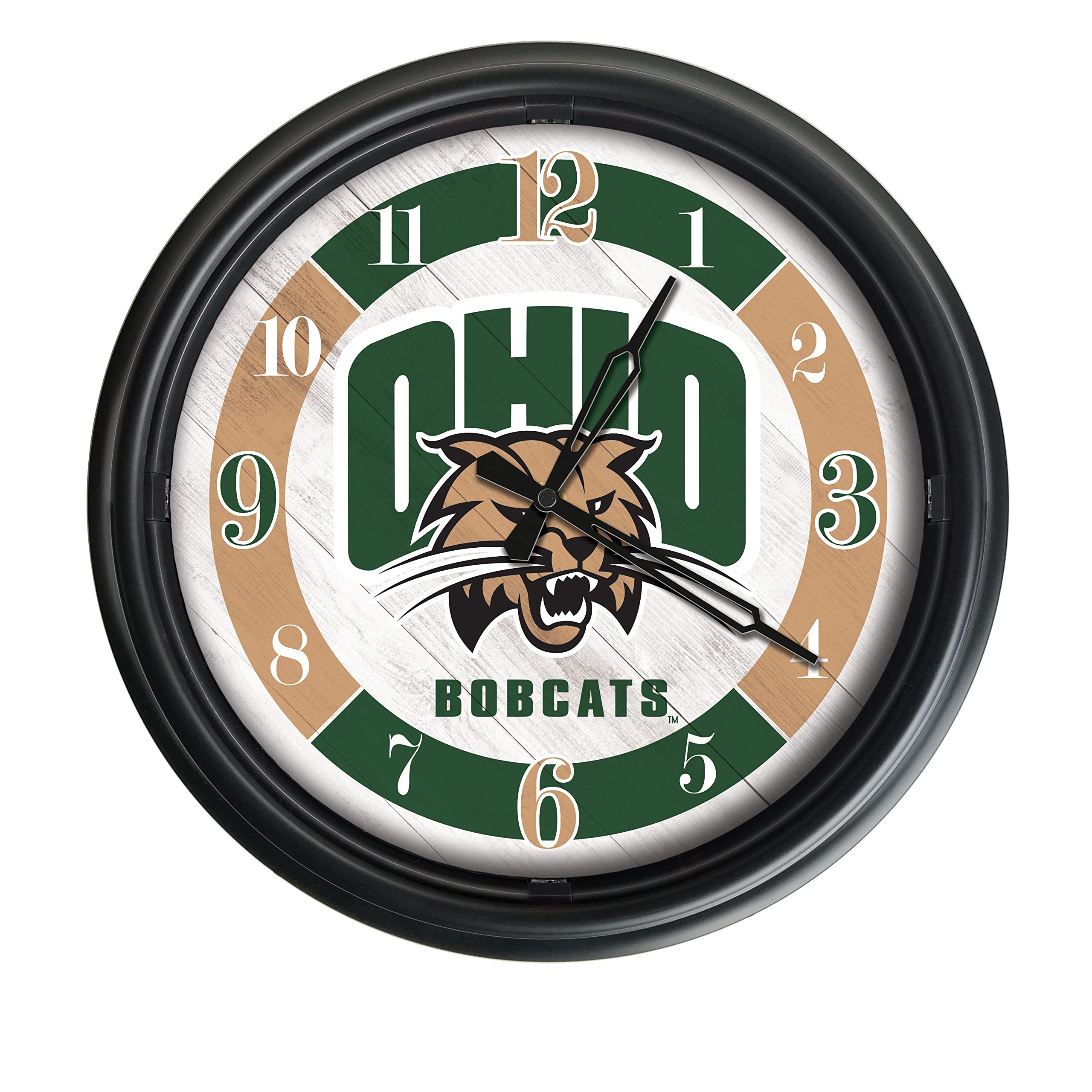Holland Bar Stool Co. Ohio University Indoor/Outdoor LED Wall Clock