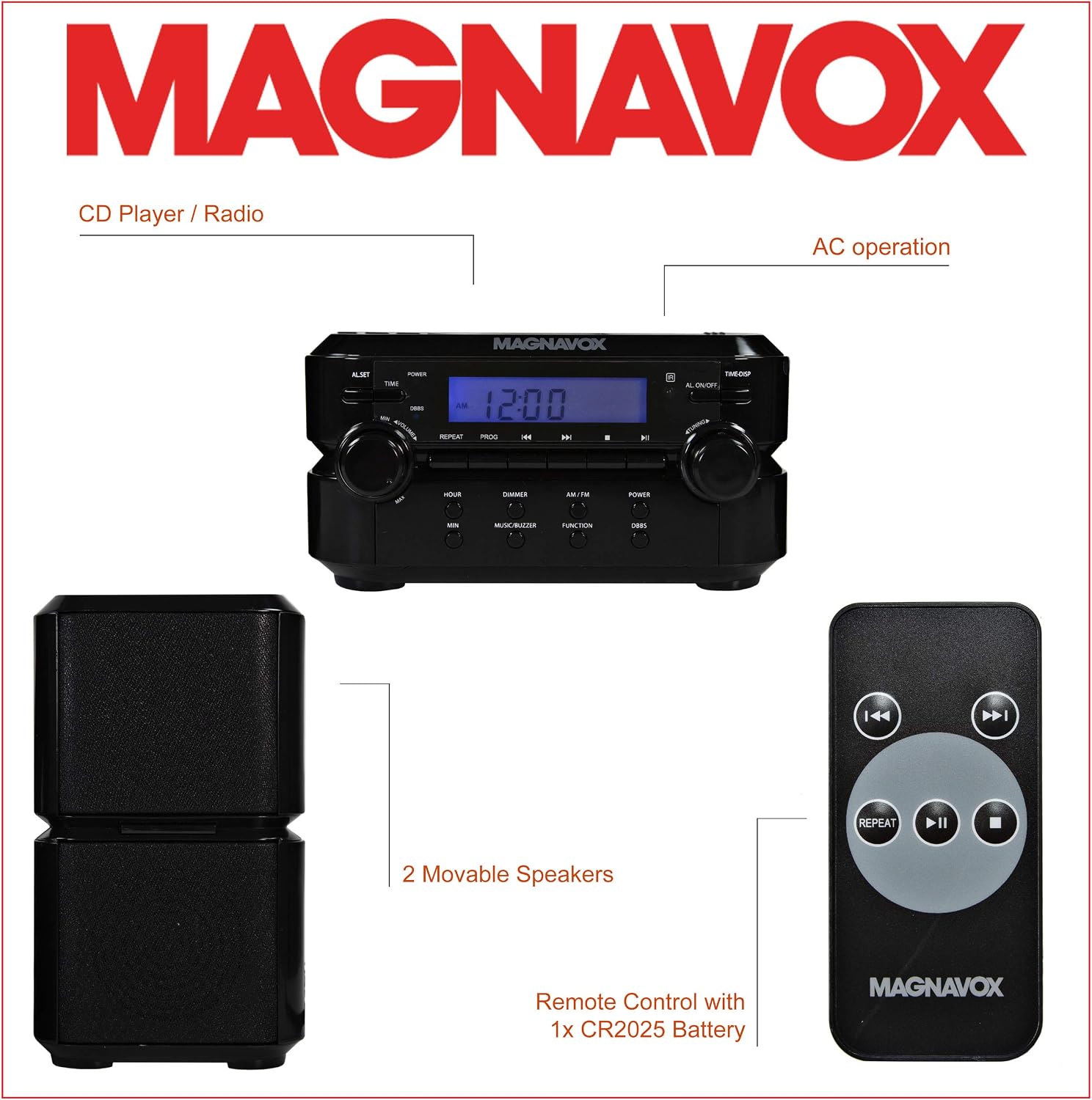 Get Discount Offer Magnavox MM435-WH 3-Piece Compact CD Shelf System with Digital AM/FM Stereo Radio, Bluetooth Wireless Technology, and Remote Control in White | LCD Display | AUX Port Compatible | Product Deal Magnavox MM435-WH 3-Piece Compact CD Shelf System with Digital AM/FM Stereo Radio, Bluetooth Wireless Technology, and Remote Control in White | LCD Display | AUX Port Compatible |