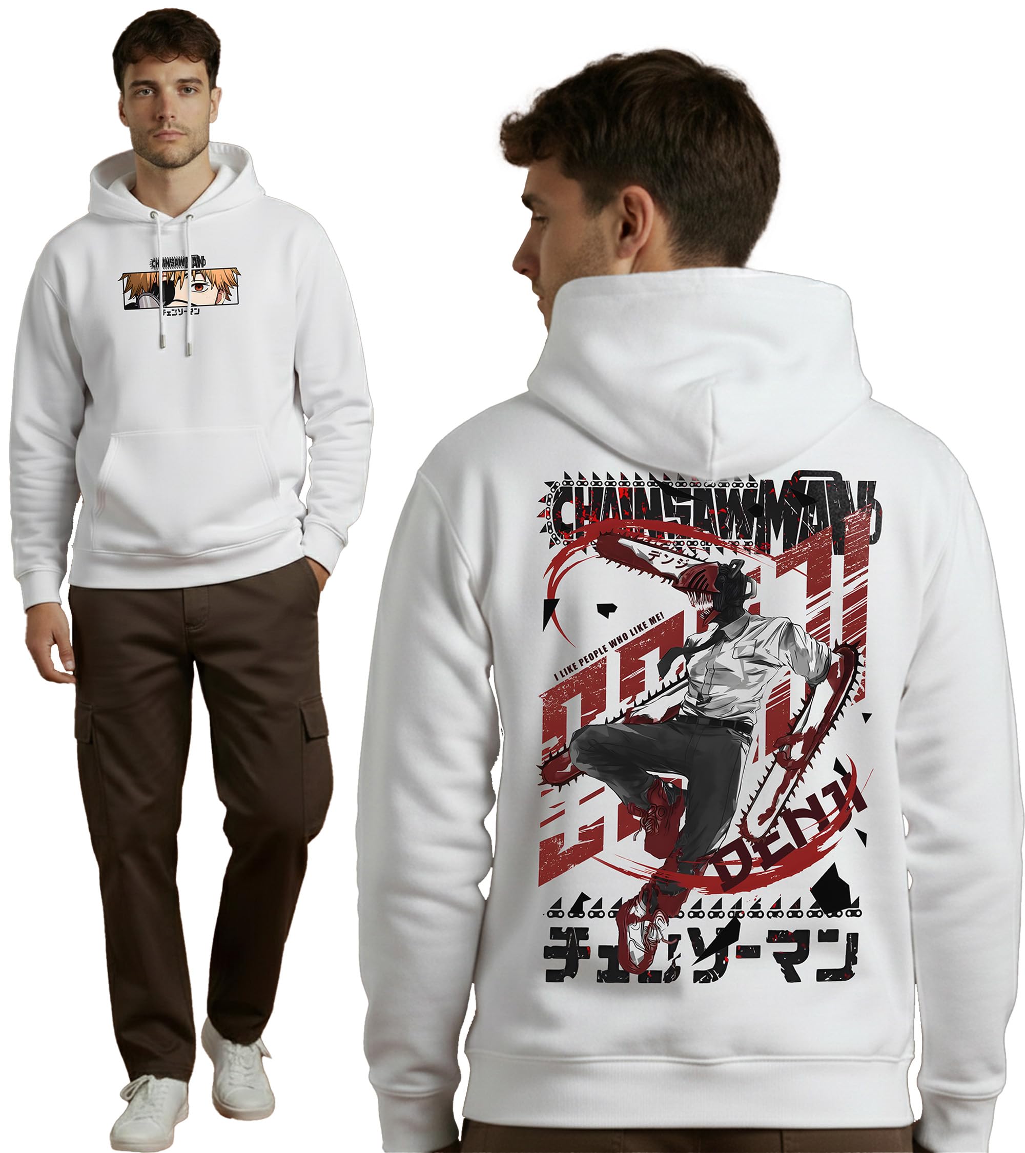 Black Jackal | Premium Unisex Hoodie | Denji Graphic Hoodie | Chainsaw Man Anime Design | 360 GSM Cotton Fabric | Bio-Washed | Oversized Unisex Fit-picture-45