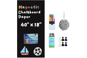 Make Learning Fun with This Magnetic Chalkboard Contact Paper