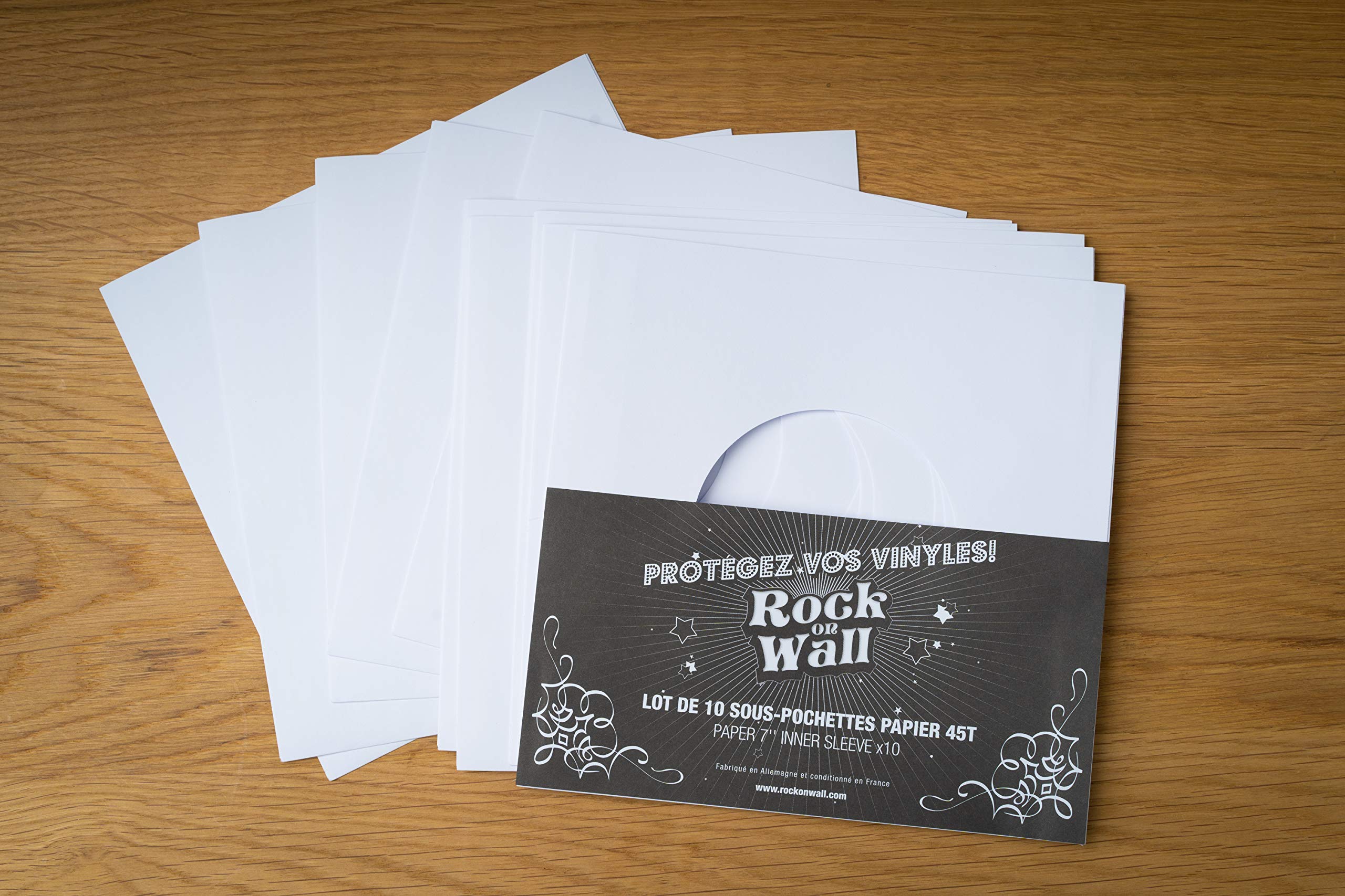 Buste Di Carta Per Vinile Doppio ROCK ON WALL - 10 Pezzi, Protezione Anti-Graffi - Foto 6