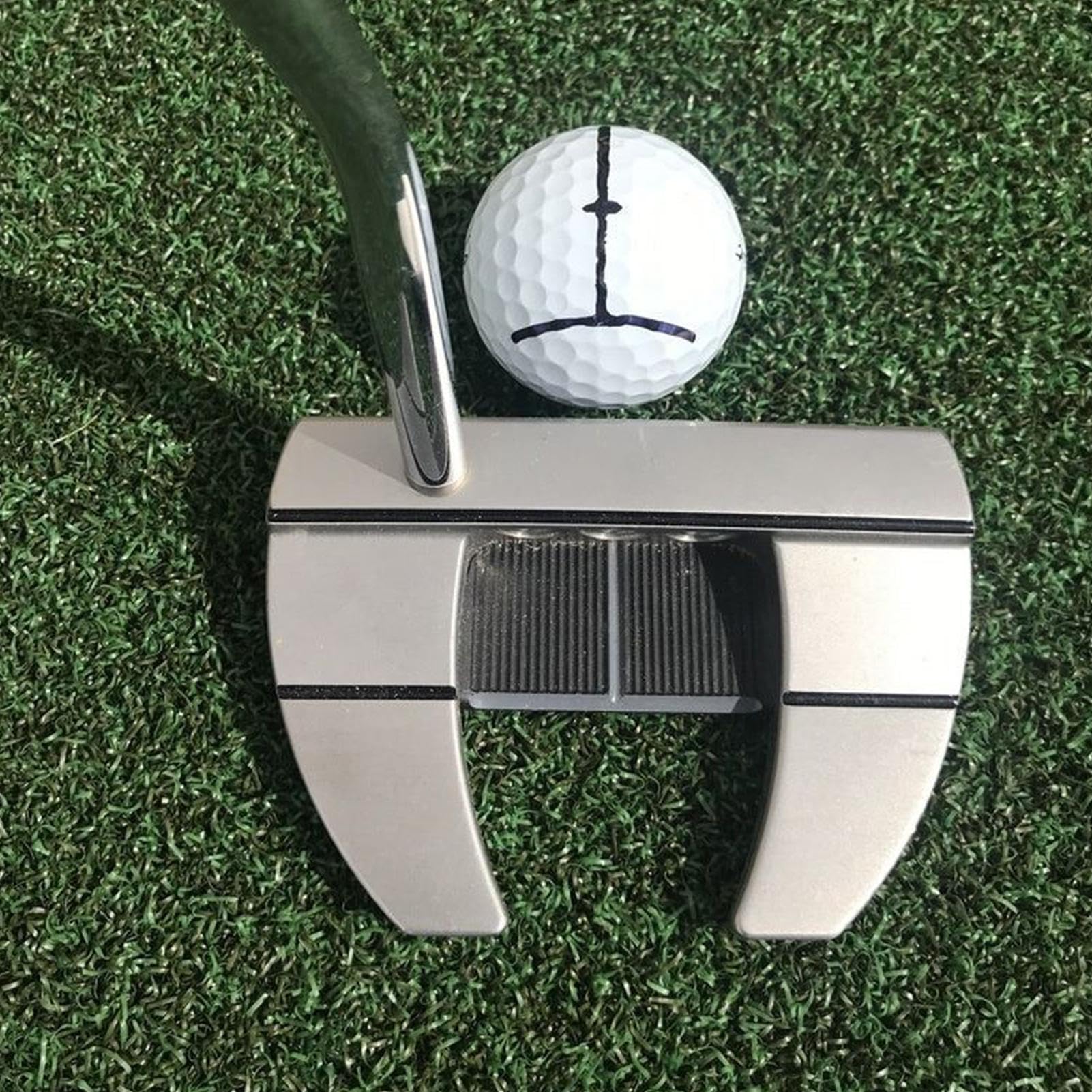 Golf Ball Line Marker | Professional Precision Ball Liner with Pen | Golf Line Drawing Marking Tool