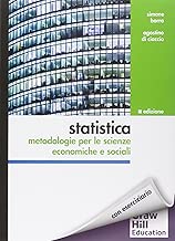 Statistica: metodologie per le scienze economiche e sociali. Con aggiornamento online Editore=McGraw-Hill Education (1 gennaio 2014)