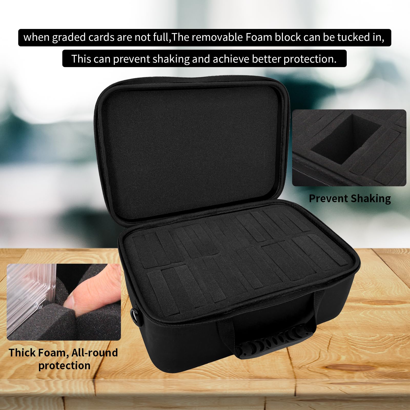 Produktbild von Karten-Aufbewahrungsbox Für Sammelkarten - Passt Für 64 CSG, BGS, PSA Slabs
