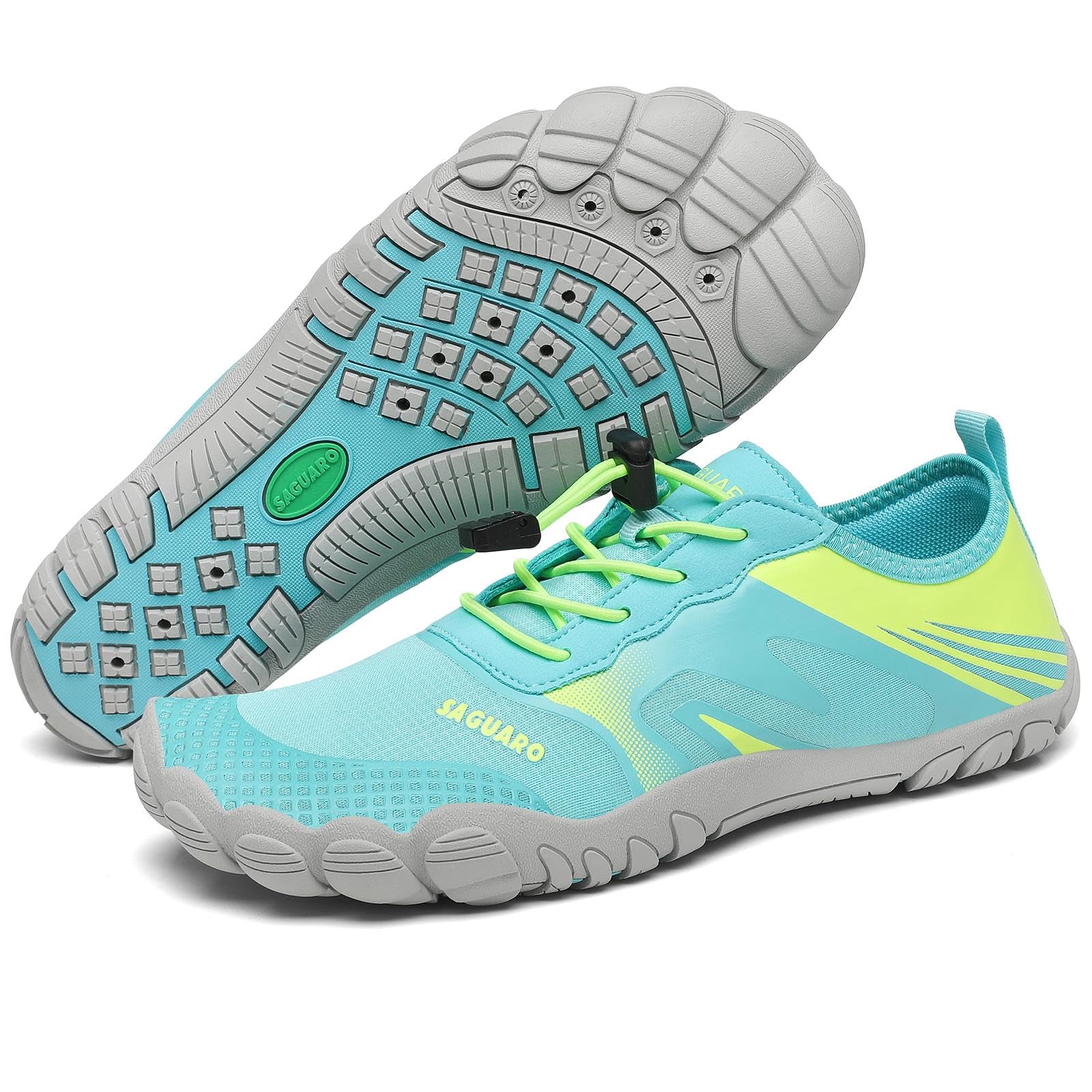 SAGUARO Mujer Zapatos de Agua para Hombre Surf Escarpines Playa Natación Respirable Antideslizante Playa Natación Aire Libre 35-46