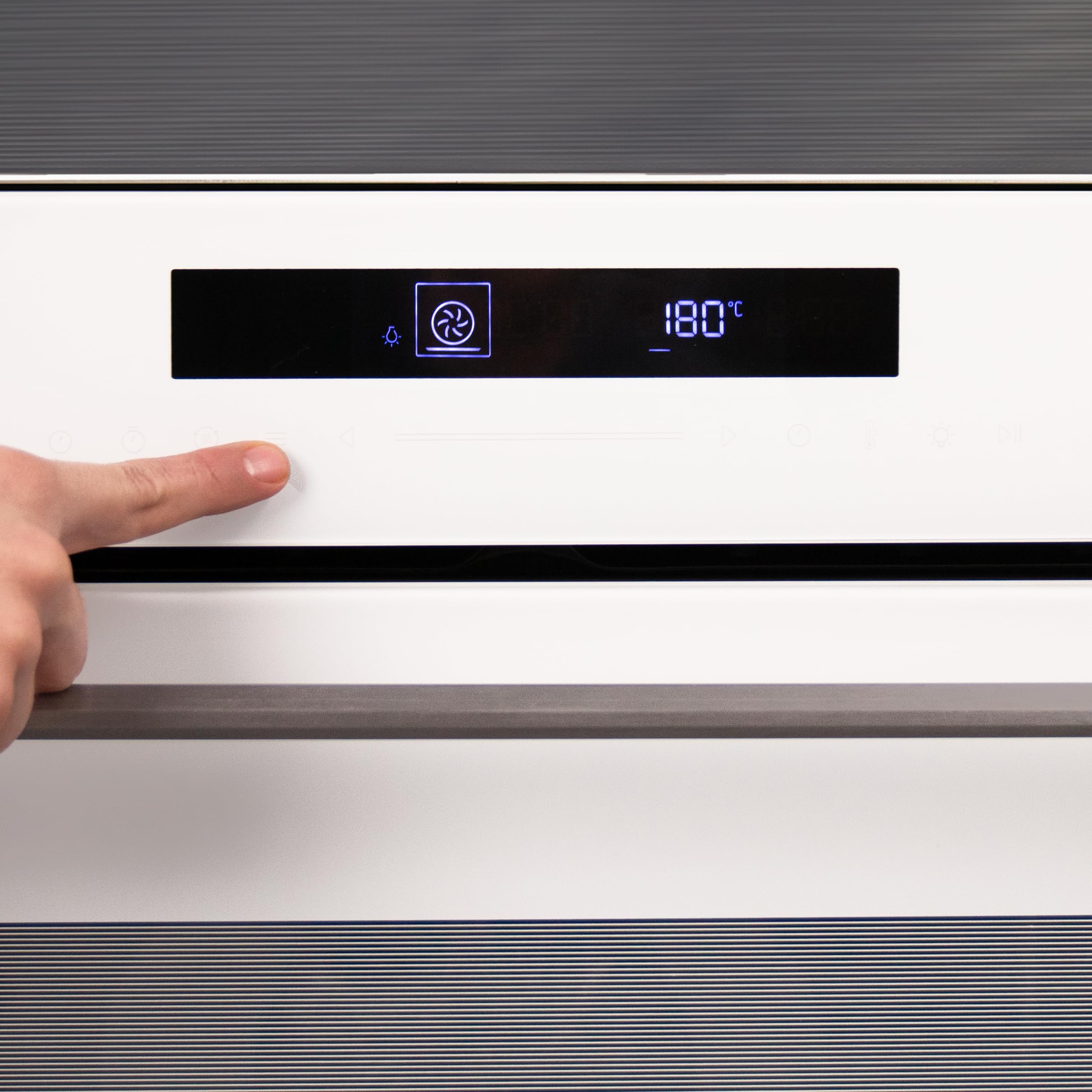 Cecotec Backofen 60 cm Bolero Hexa SM406000 Glass White A+. 2900 W 72 L – Bild 8