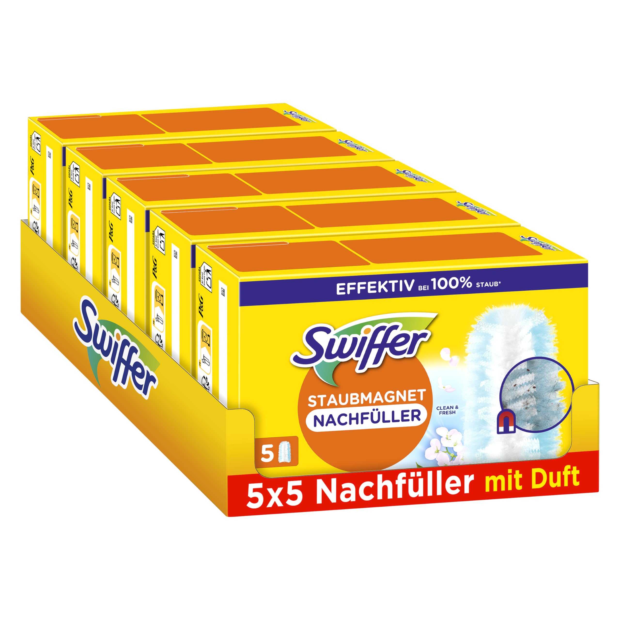 Adieu poussière incrustée grâce aux 25 recharges Swiffer Duster maxi taille