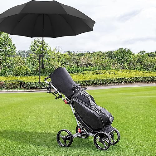 Vista 7 de Sombrilla de playa UPF 50+ con abrazadera universal ajustable