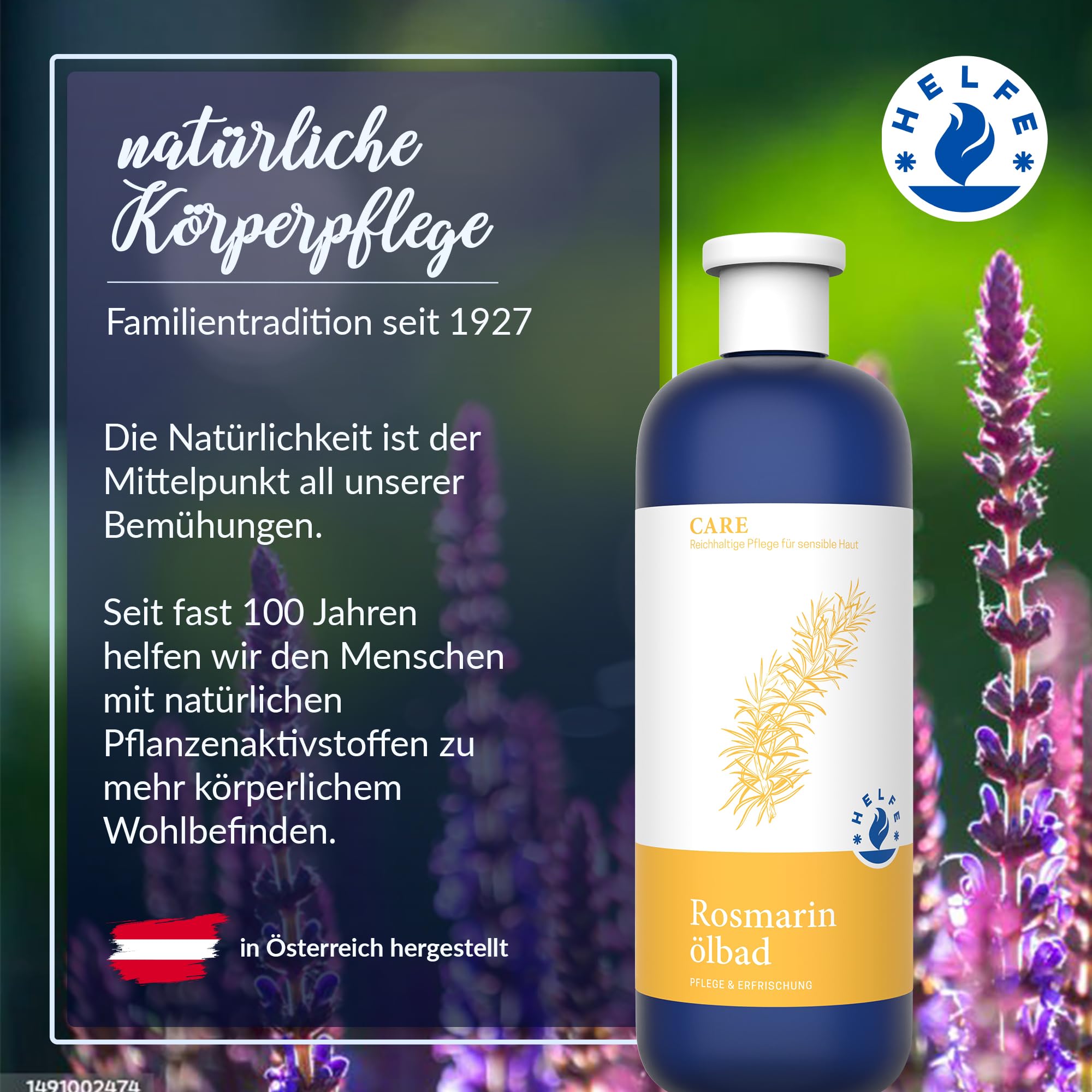 Aceite de baño de romero (200 ml) – eficaz aditivo de baño para la circulación sanguínea, también como baño de pies, tiene efecto antiinflamatorio y analgésico
