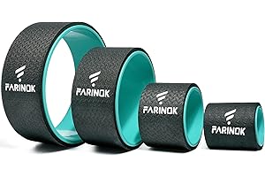 Yoga Wheel Set for Back Pain Relief and Improved Backbends