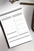 Difference Introduction Desktop Study Planner | 60 Leaves | 17x24 cm | Daily & Weekly Program Book | Student Planning Notepad