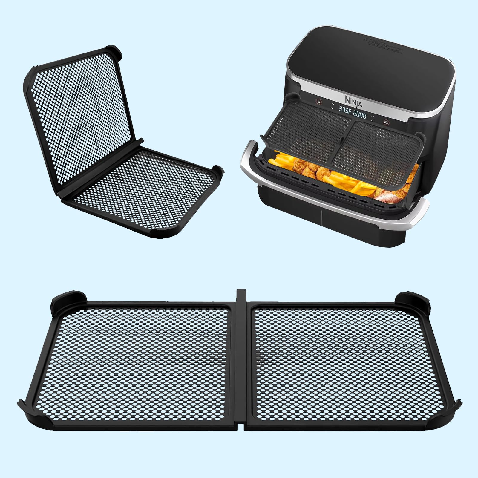 Paraspruzzi In Silicone Per Friggitrice Ad Aria Ninja AF500EU