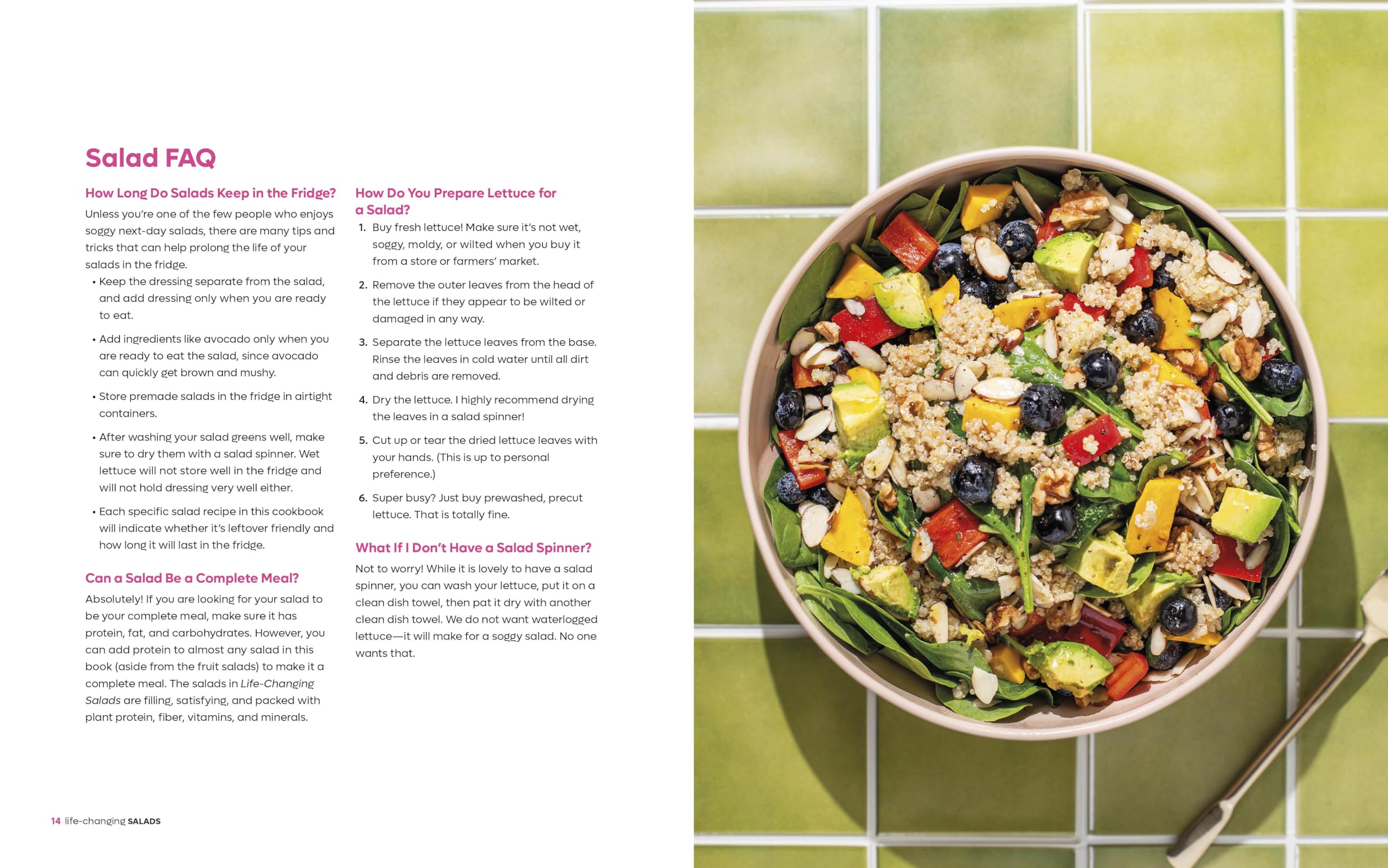Life-Changing Salads: 100 Plant-Based Salads and Dressings Beyond Your Wildest Greens