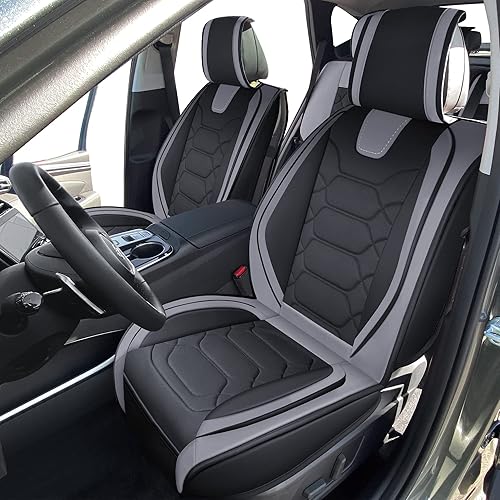 Miniatura 3 de OASIS AUTO Fundas de asiento de ajuste personalizado para Tucson 2010-2025, protector de asiento de piel sintética, impermeable, accesorios de