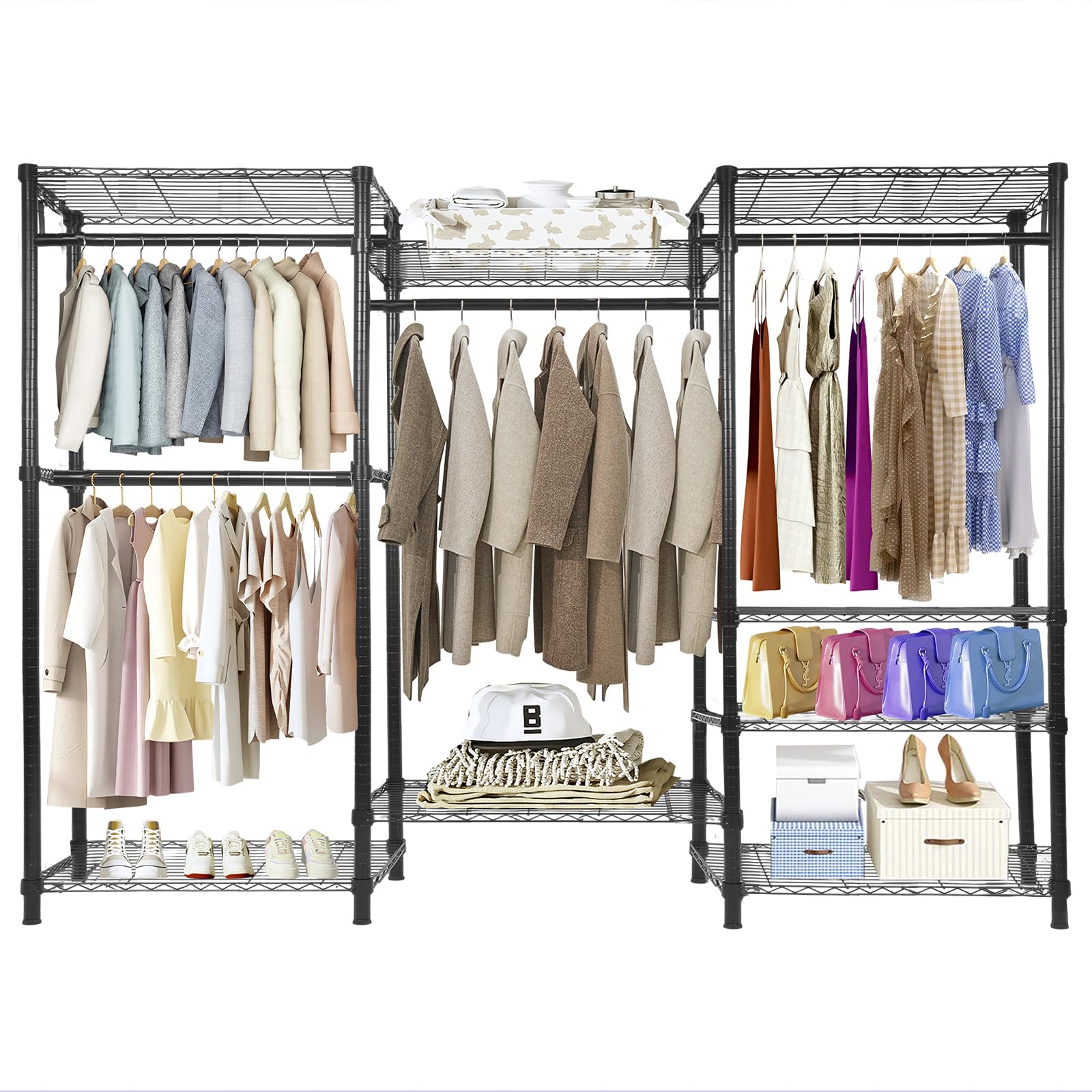 Armoire portable Whitmor pour créer un dressing XXL dans votre chambre
