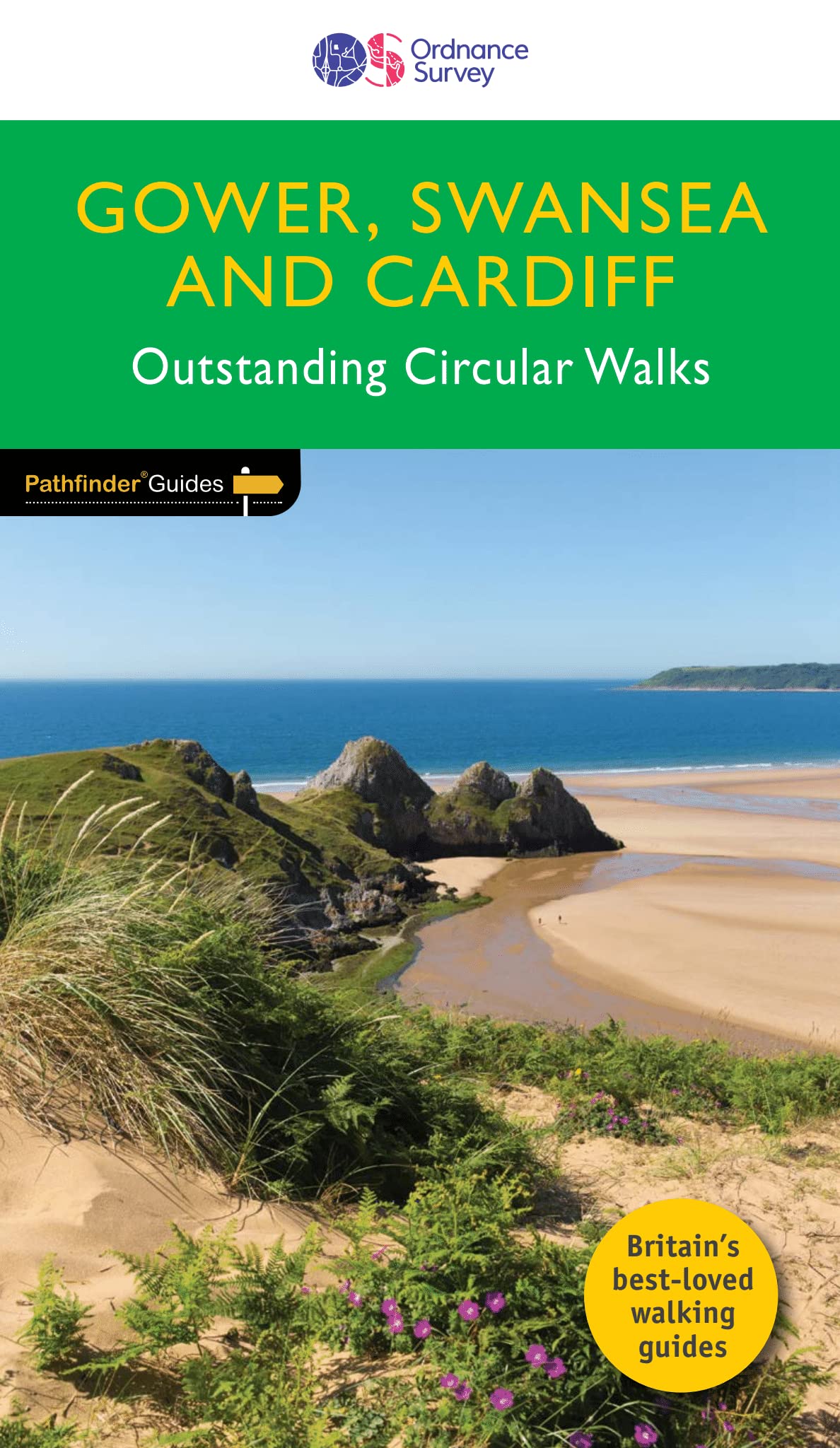 Gower, Swansea and Cardiff Pathfinder Walking Guide | Ordnance Survey | Pathfinder 55 | 28 Outstanding Circular Walks | Wales | Nature | Walks | Adventure
