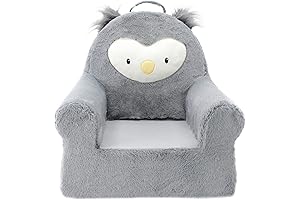 Owl Soft Landing Sweet Seats: The Plush Kid's Chair for Cozy Comfort