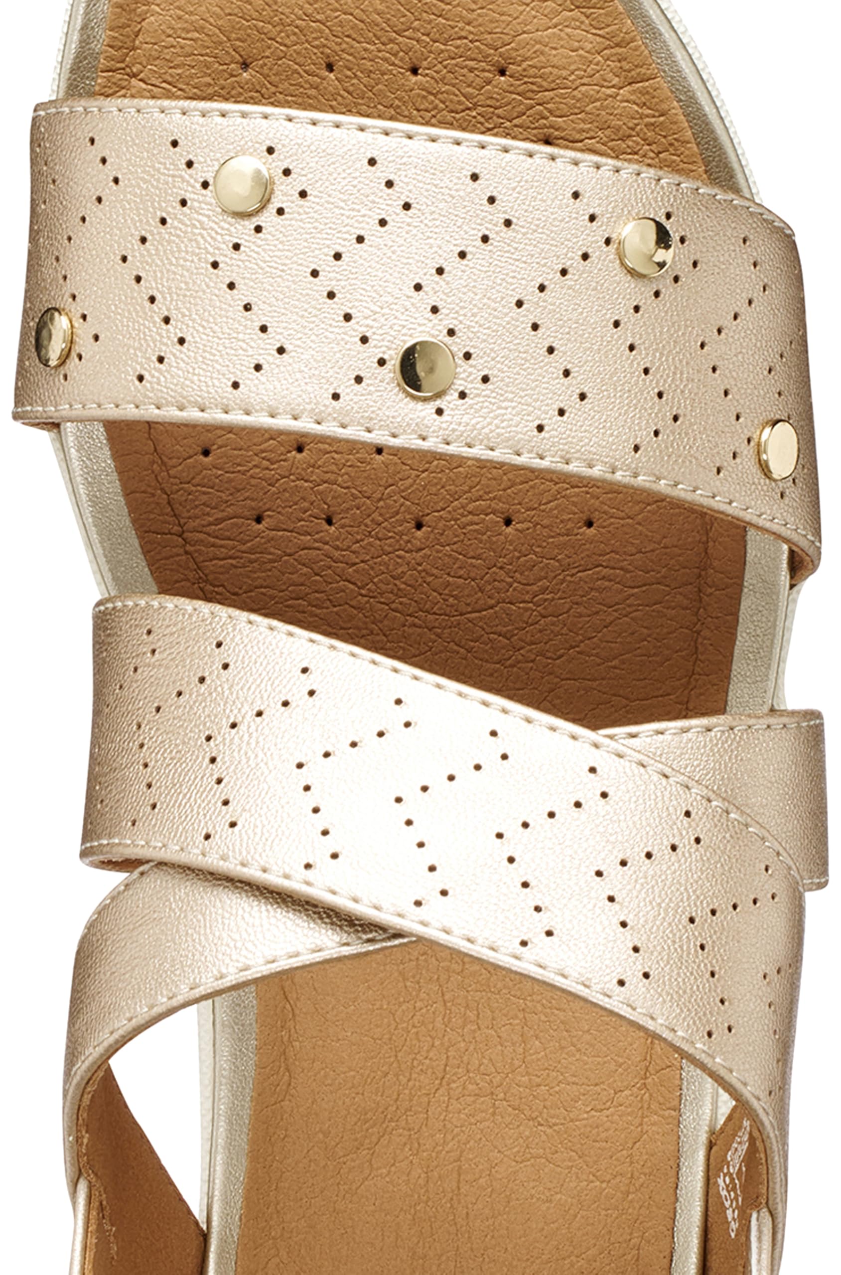 Geox D Sandal Vega B, Sandalia Plana Mujer