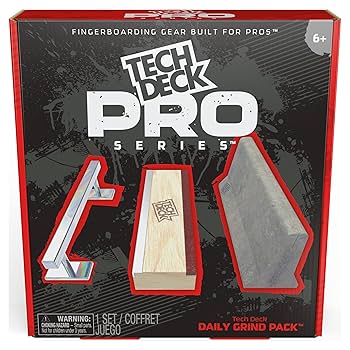 TECH DECK, Pro Series Daily Grind Pack with 3 Obstacles