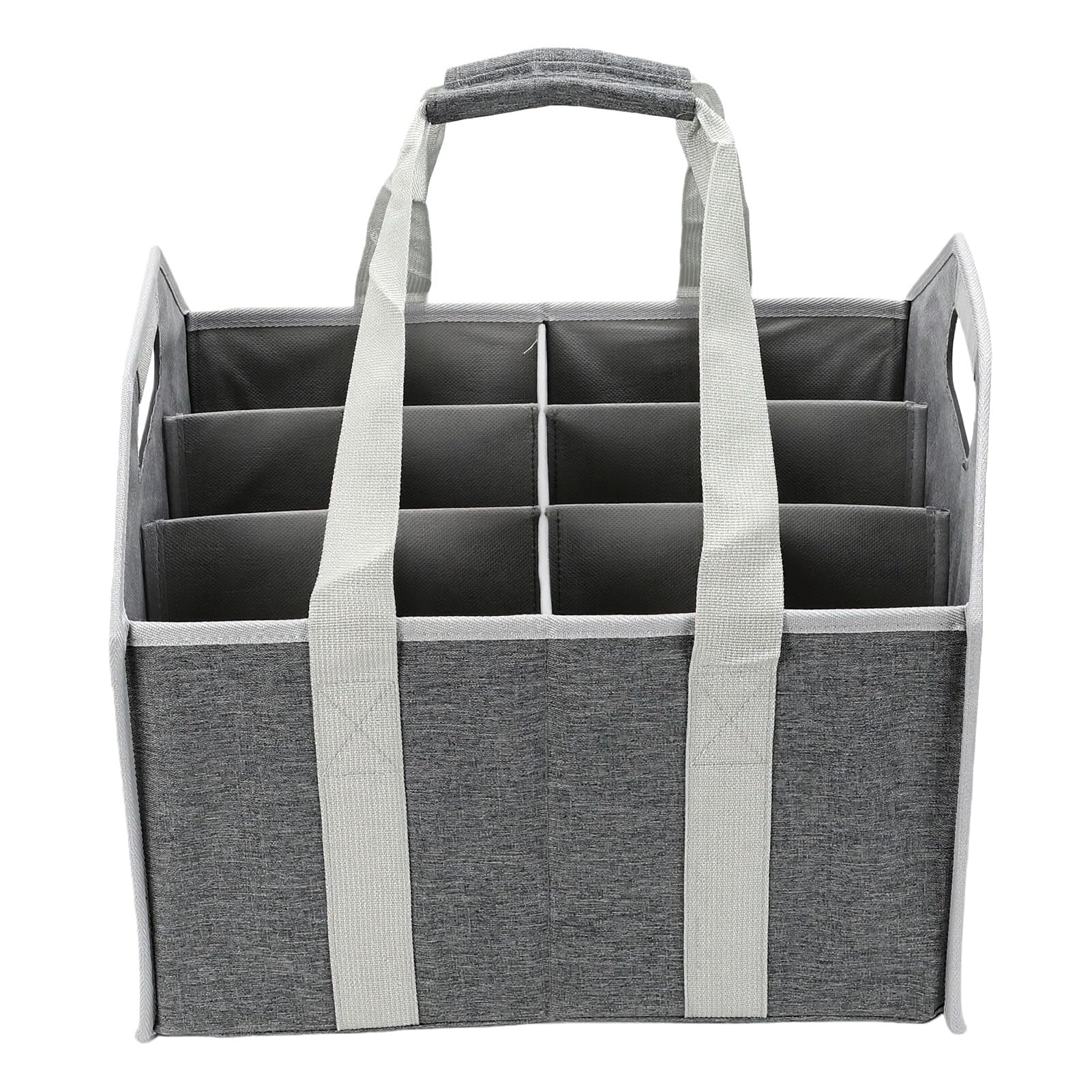 RIZGHWOY Porte Bouteilles de Vin, Sac de Transport pour 12 Bouteilles avec