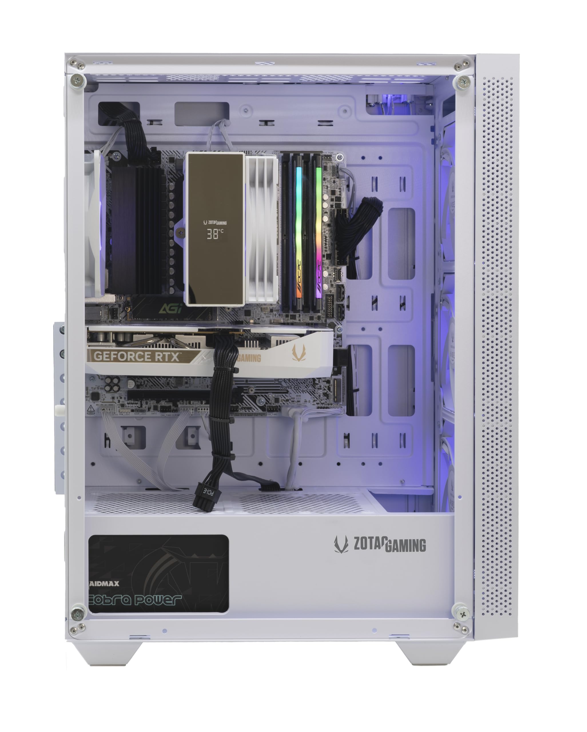 ZOTAC MEK Gaming PC Desktop, GeForce RTX 5060 8GB GDDR7, AMD Ryzen 5 9600X image 3