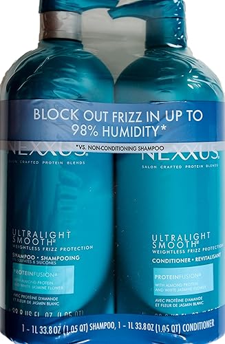 Miniatura 1 de Nexxus Champú y acondicionador ultraligero y suave para protección del encrespamiento, 33.8 onzas