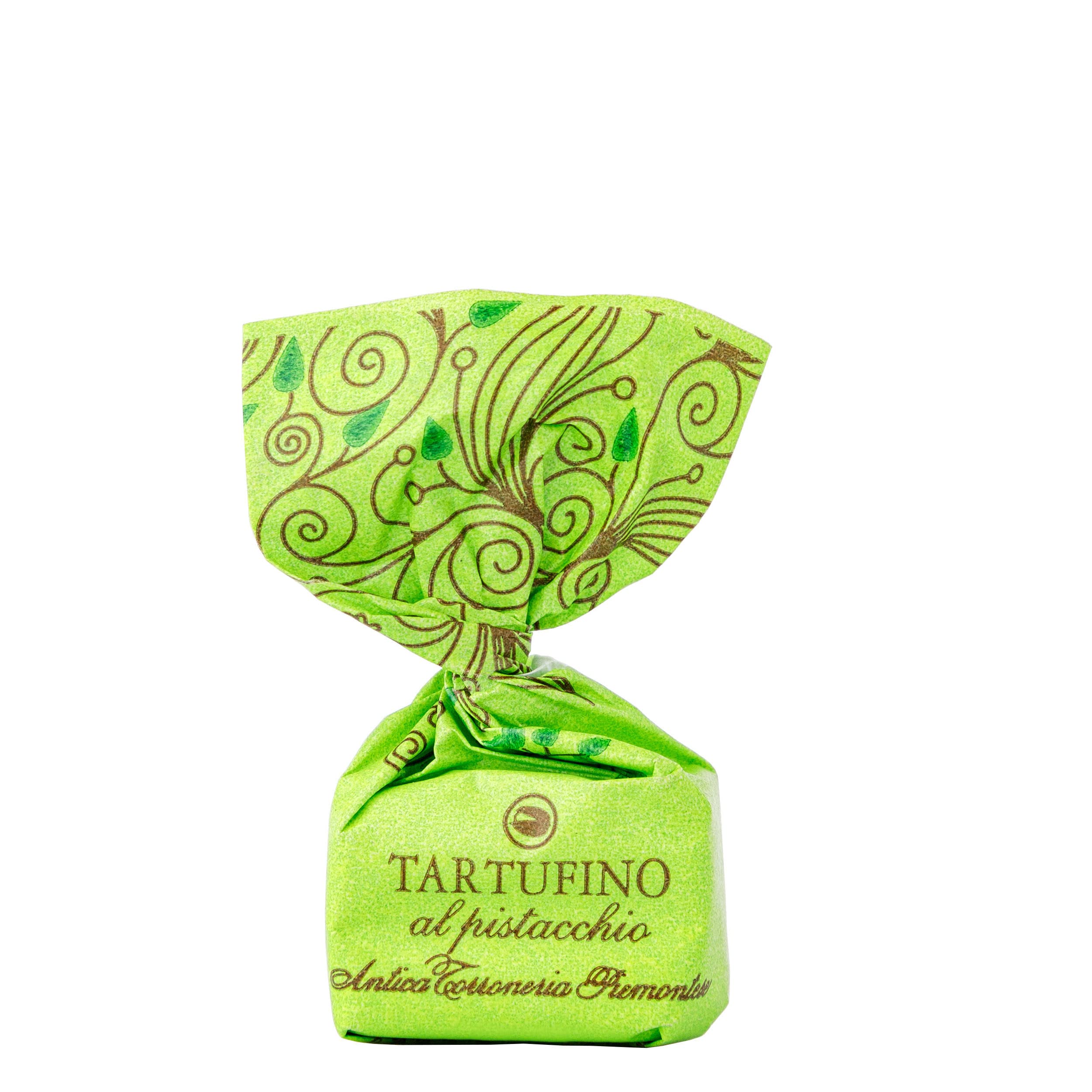 GUSTONE. Tartufino dolce al pistacchio (Pistazie) 140 Stück 1kg | 32% Kakao, glutenfrei, Trüffel-Praline, Trüffelpraline, italienische Confiserie-Tradition, einfach lecker